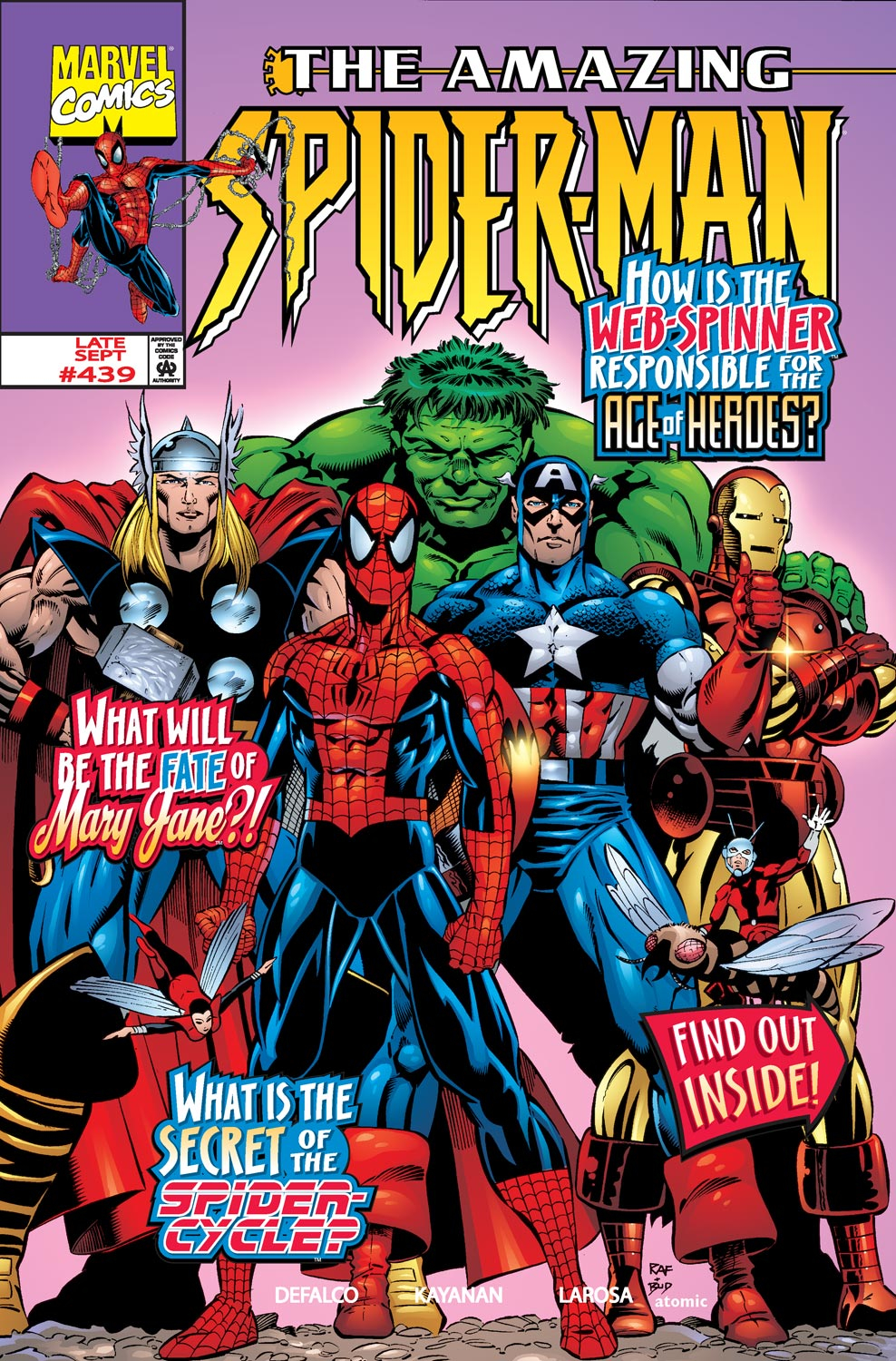 Read online The Amazing Spider-Man (1963) comic -  Issue #439 - 1