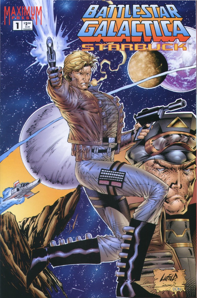 Read online Battlestar Galactica: Starbuck comic -  Issue #1 - 1