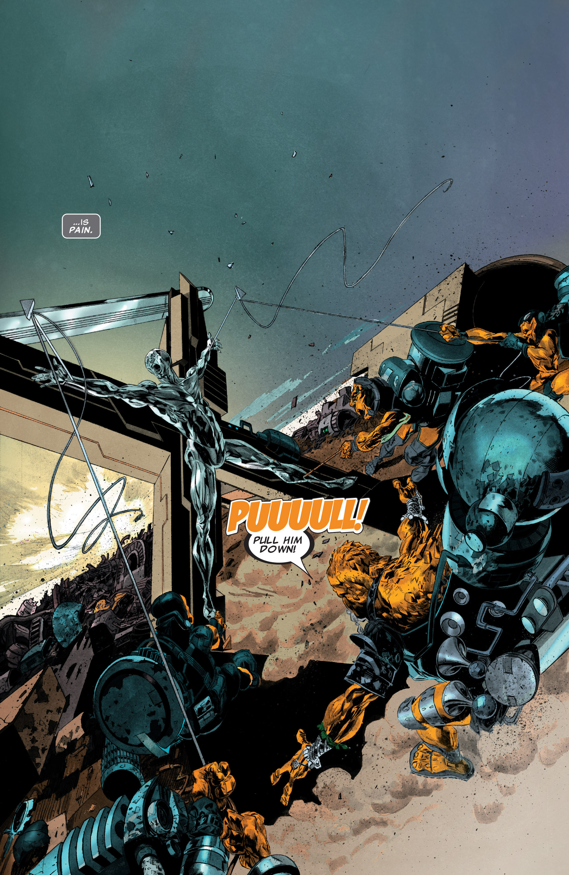 Read online Silver Surfer: In Thy Name comic -  Issue #3 - 5