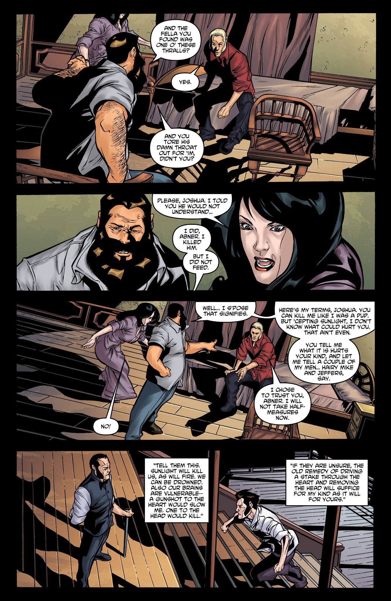 Read online George R.R. Martin's Fevre Dream comic -  Issue #5 - 21