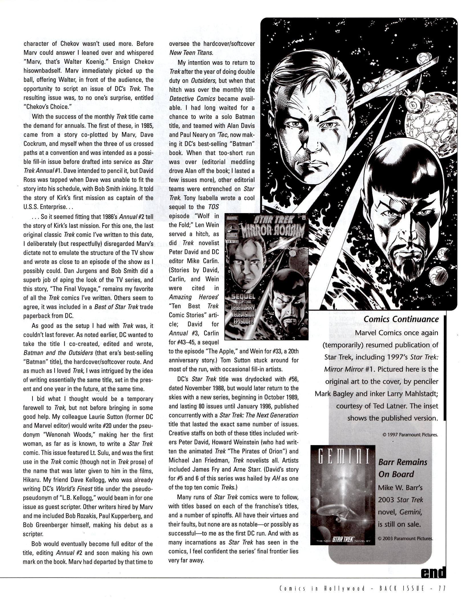 Read online Back Issue comic -  Issue #5 - 79