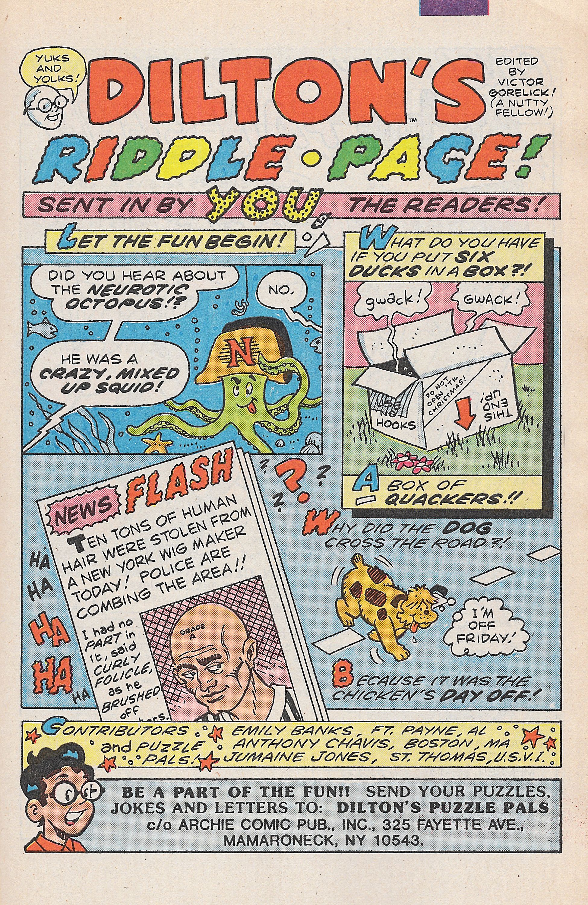 Read online Archie's Pals 'N' Gals (1952) comic -  Issue #186 - 27