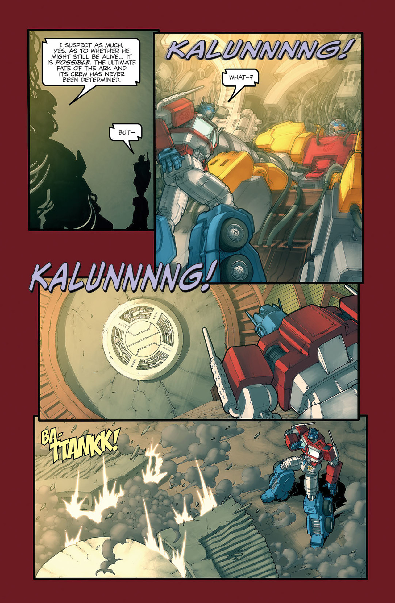 Read online Transformers Spotlight: Optimus Prime comic -  Issue # Full - 12