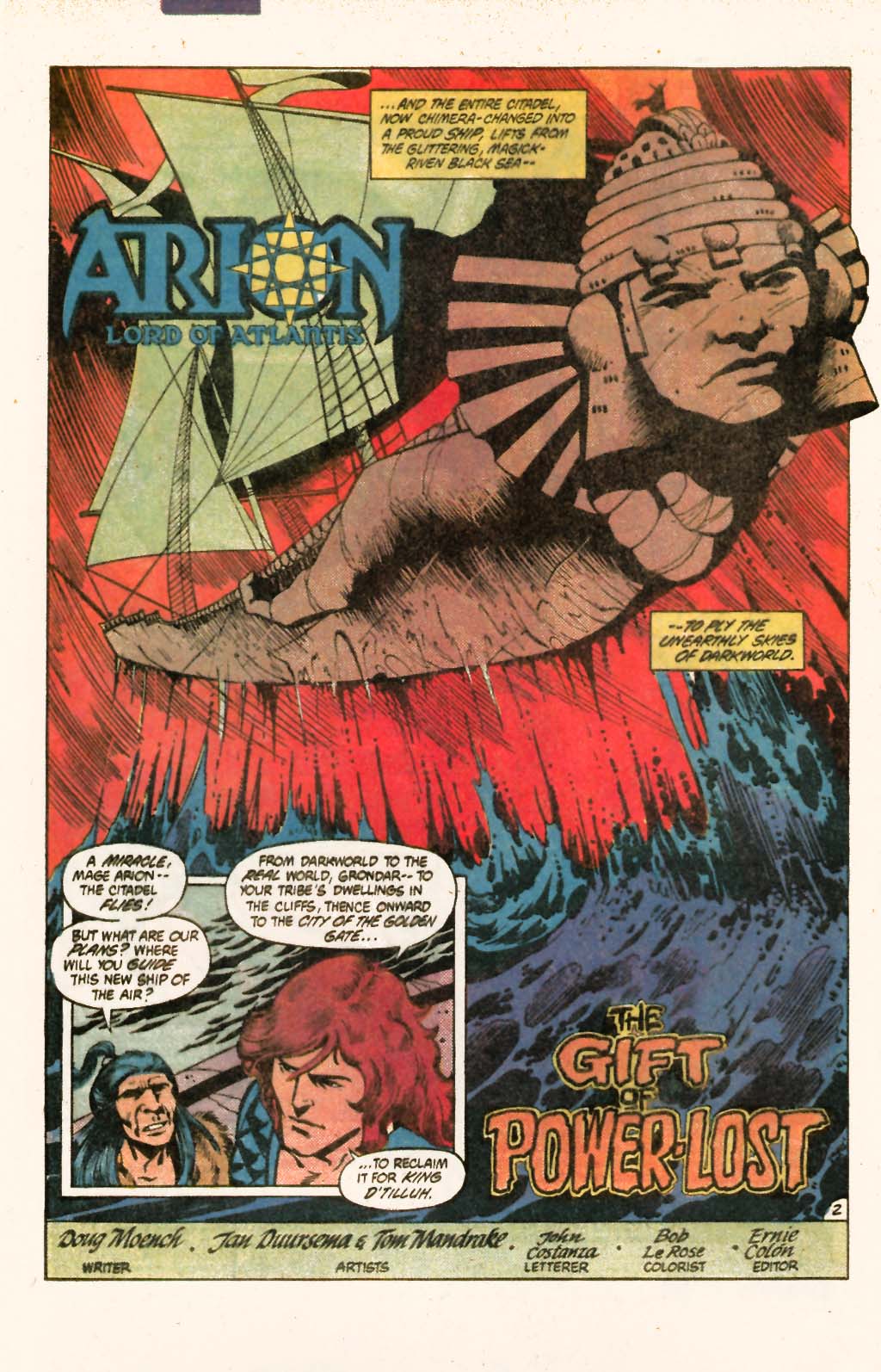 Arion, Lord of Atlantis Issue #8 #9 - English 4
