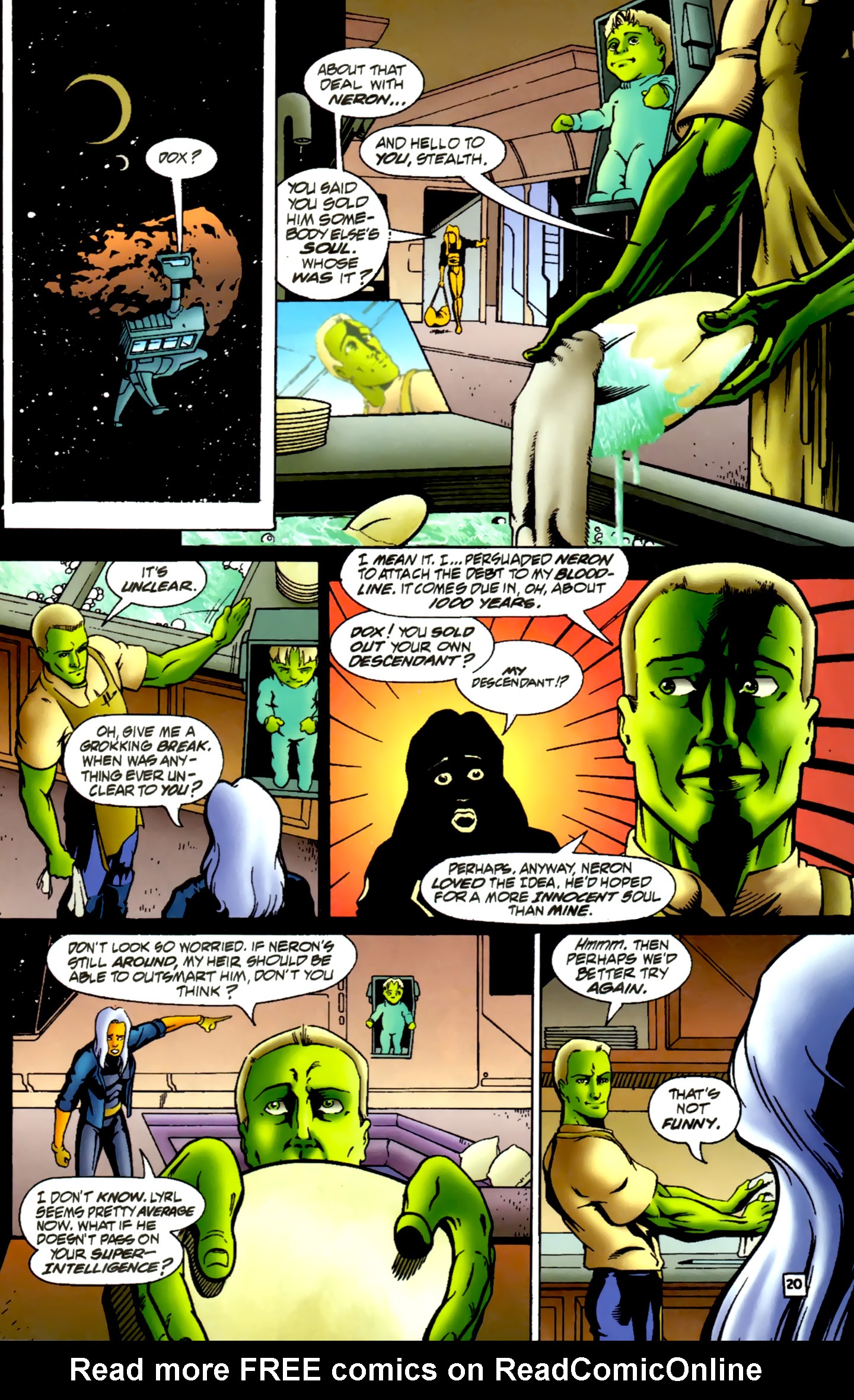 Read online R.E.B.E.L.S. '94 comic -  Issue #17 - 19