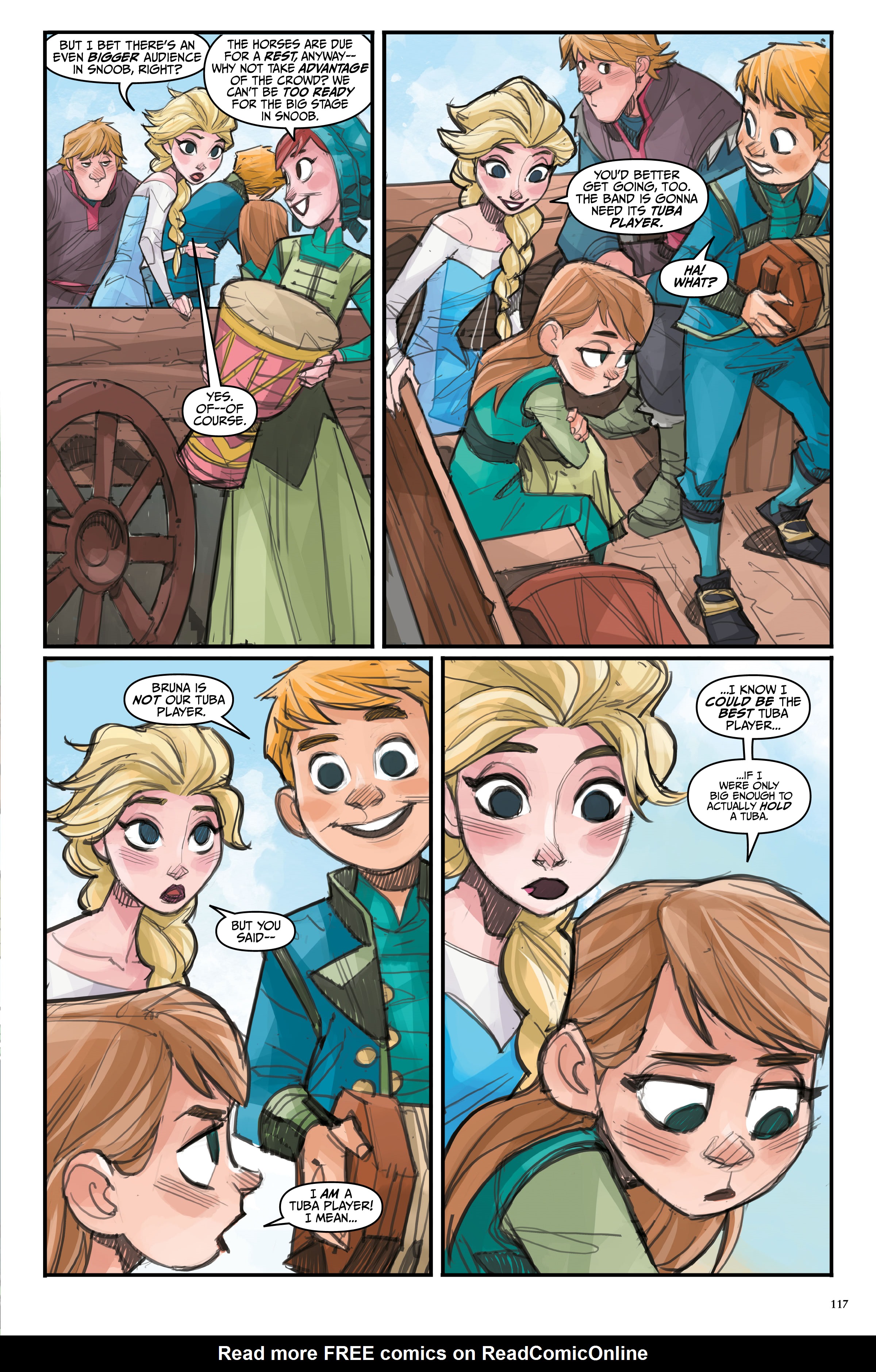 Read online Disney Frozen Library Edition comic -  Issue # TPB (Part 2) - 19