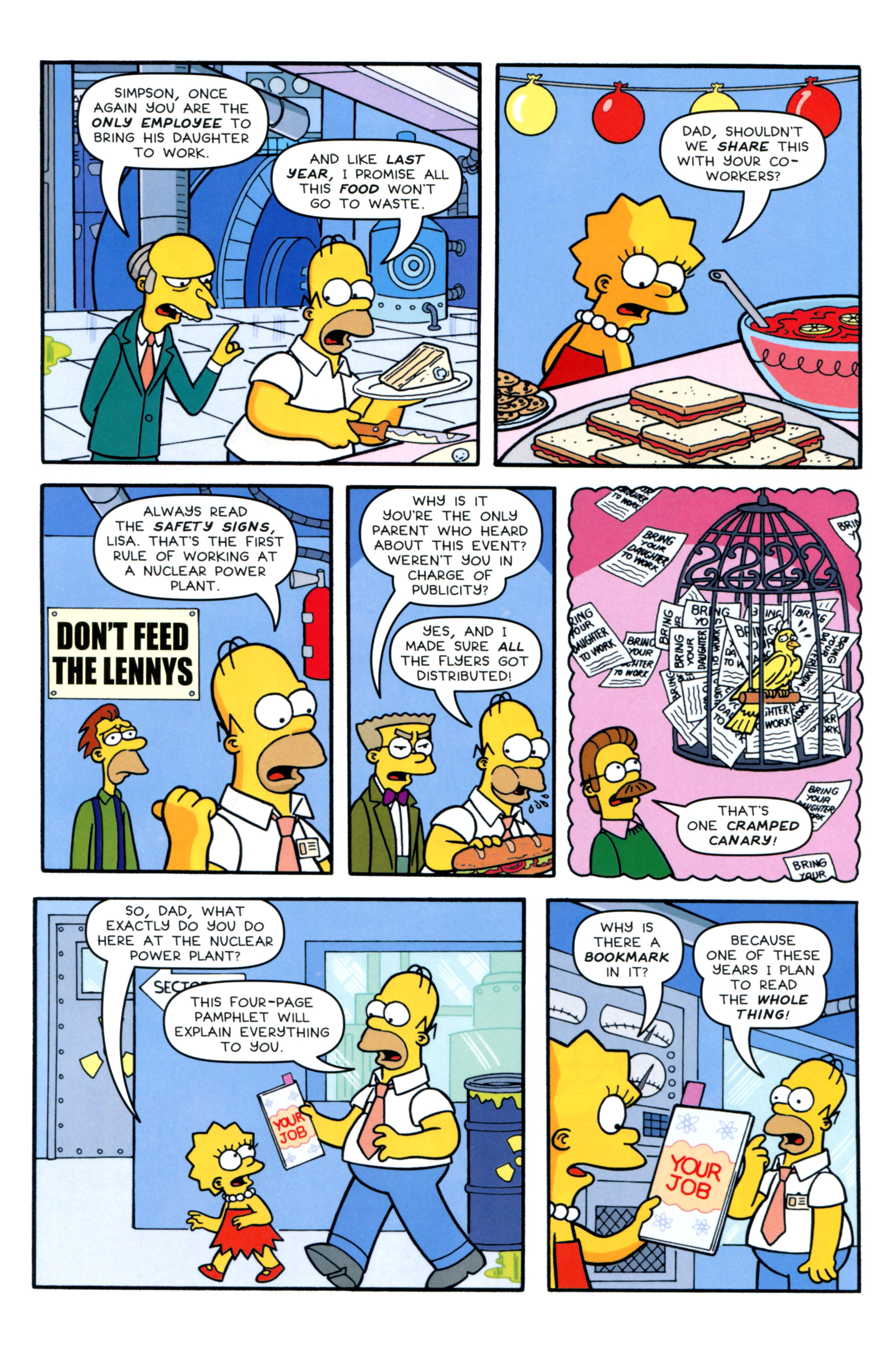 Read online Simpsons Comics comic -  Issue #216 - 9