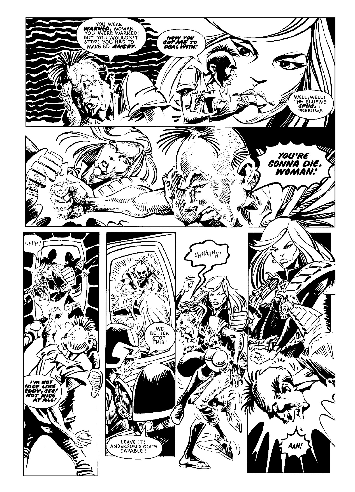 Read online Judge Anderson: The Psi Files comic -  Issue # TPB 2 - 279