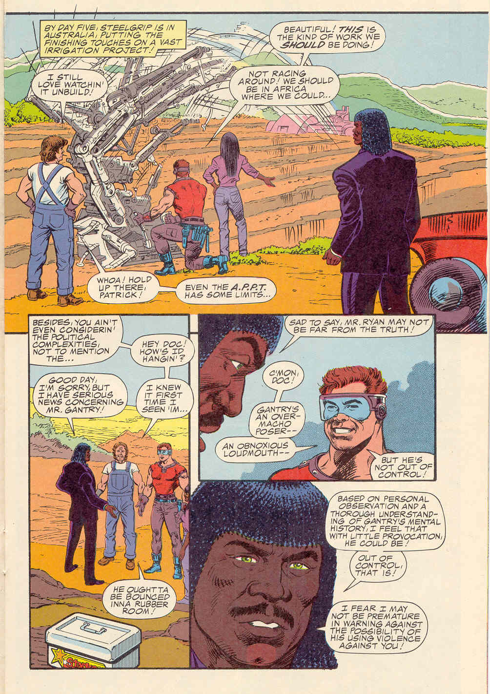 Read online Steelgrip Starkey comic -  Issue #5 - 13