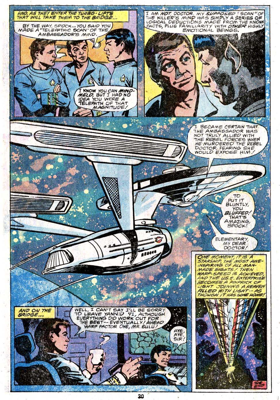 Read online Star Trek (1980) comic -  Issue #6 - 31