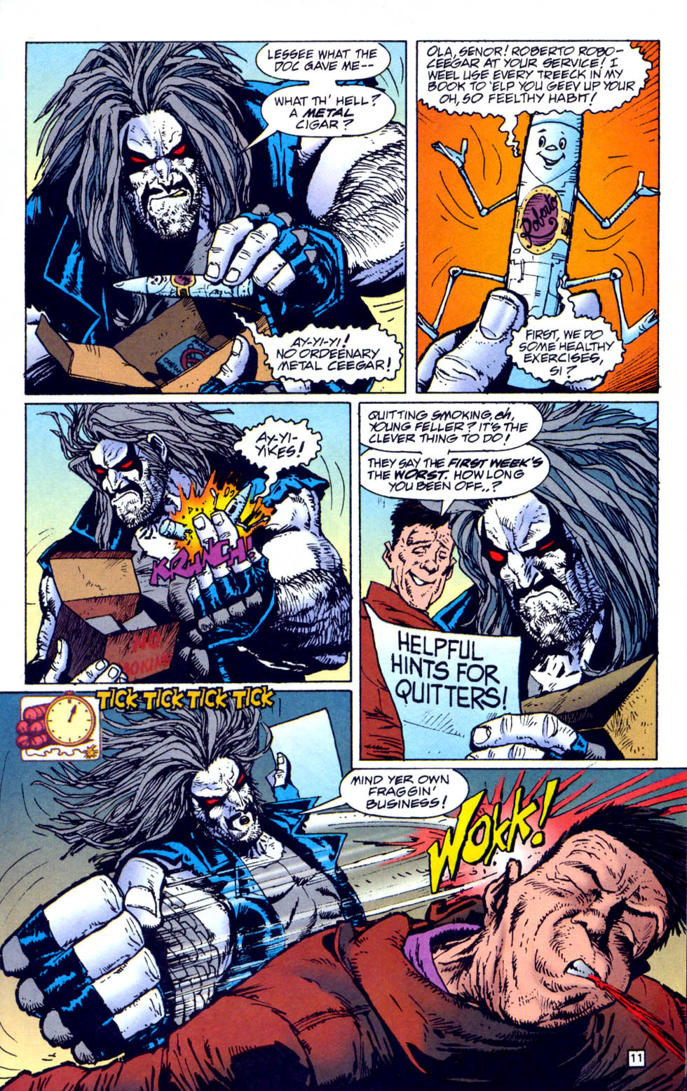 Read online Lobo: I Quit comic -  Issue # Full - 12