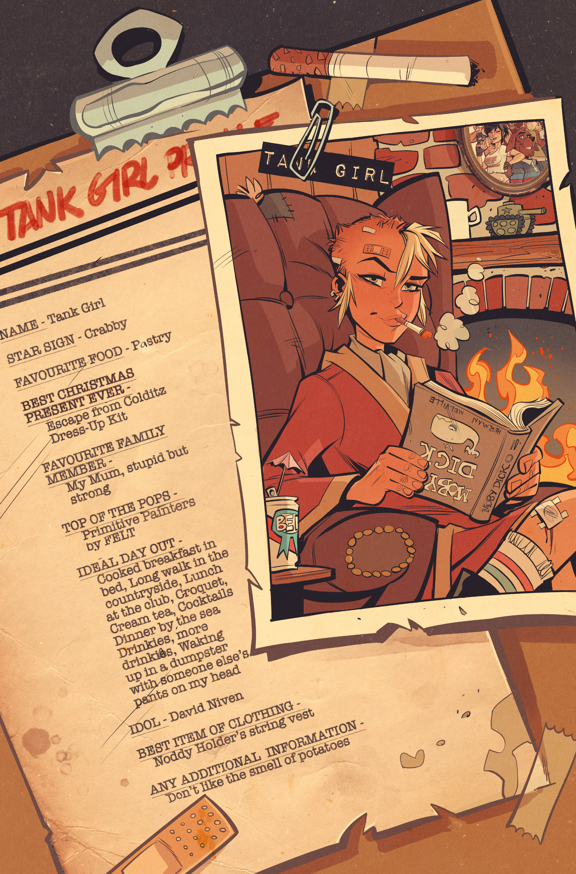 Read online Tank Girl: Gold comic -  Issue #4 - 8