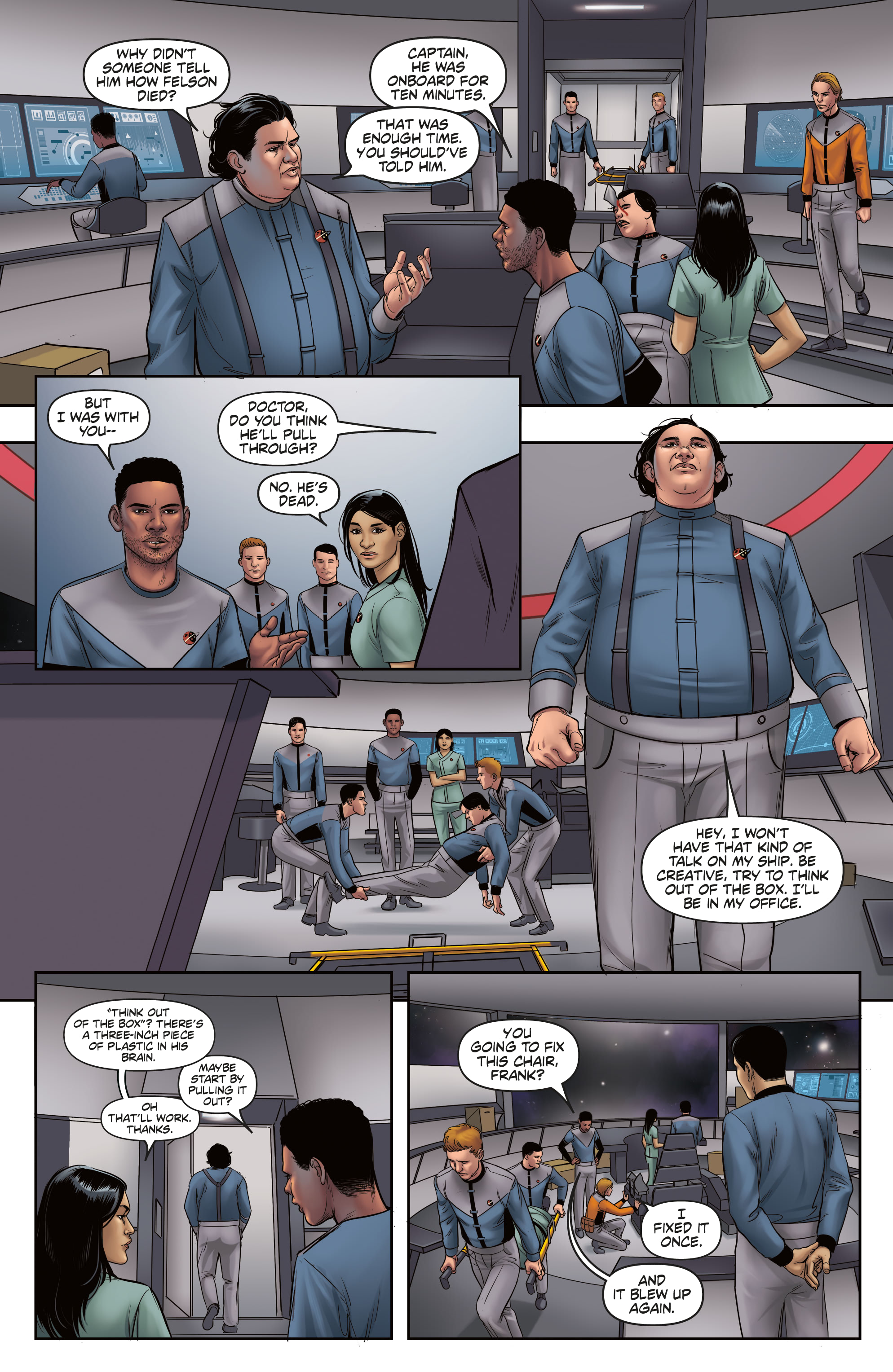 Read online Space Job comic -  Issue #1 - 11