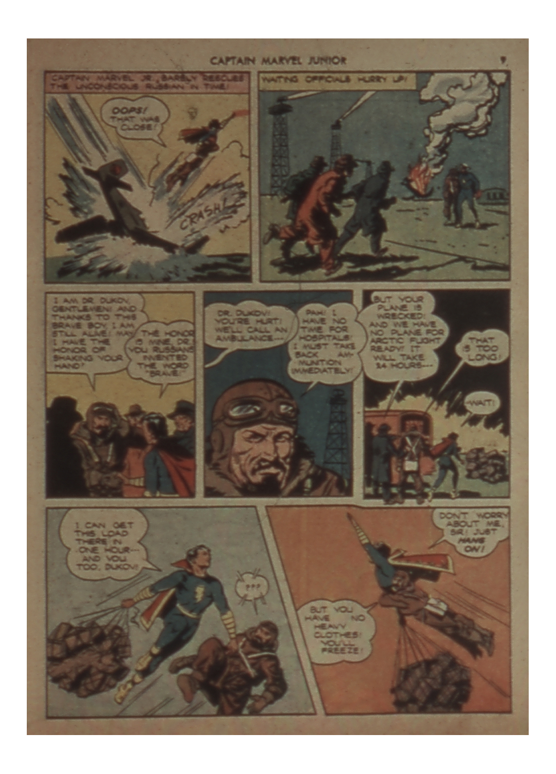 Read online Captain Marvel, Jr. comic -  Issue #5 - 9