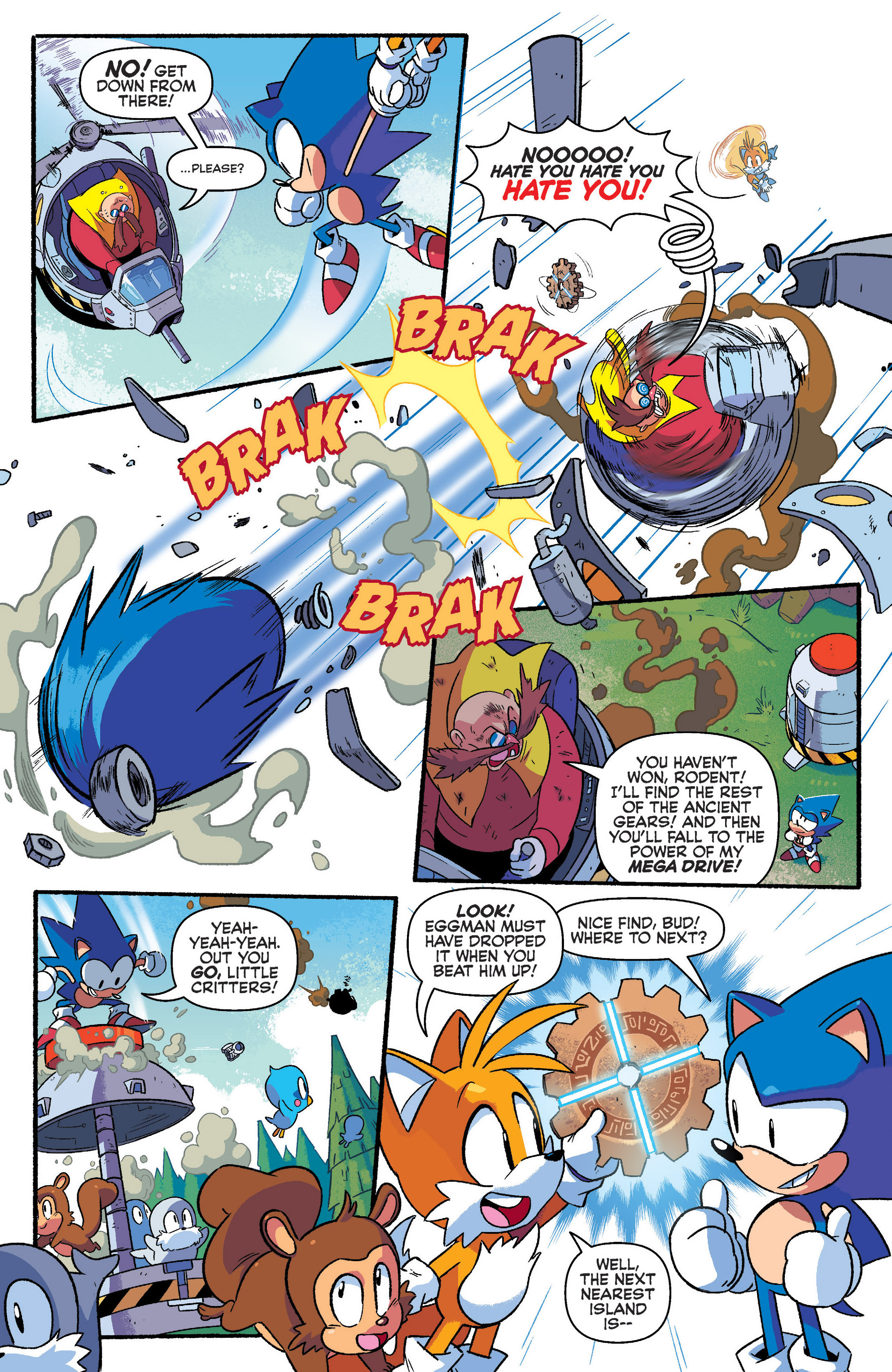 Read online Sonic: Mega Drive comic -  Issue # Full - 7