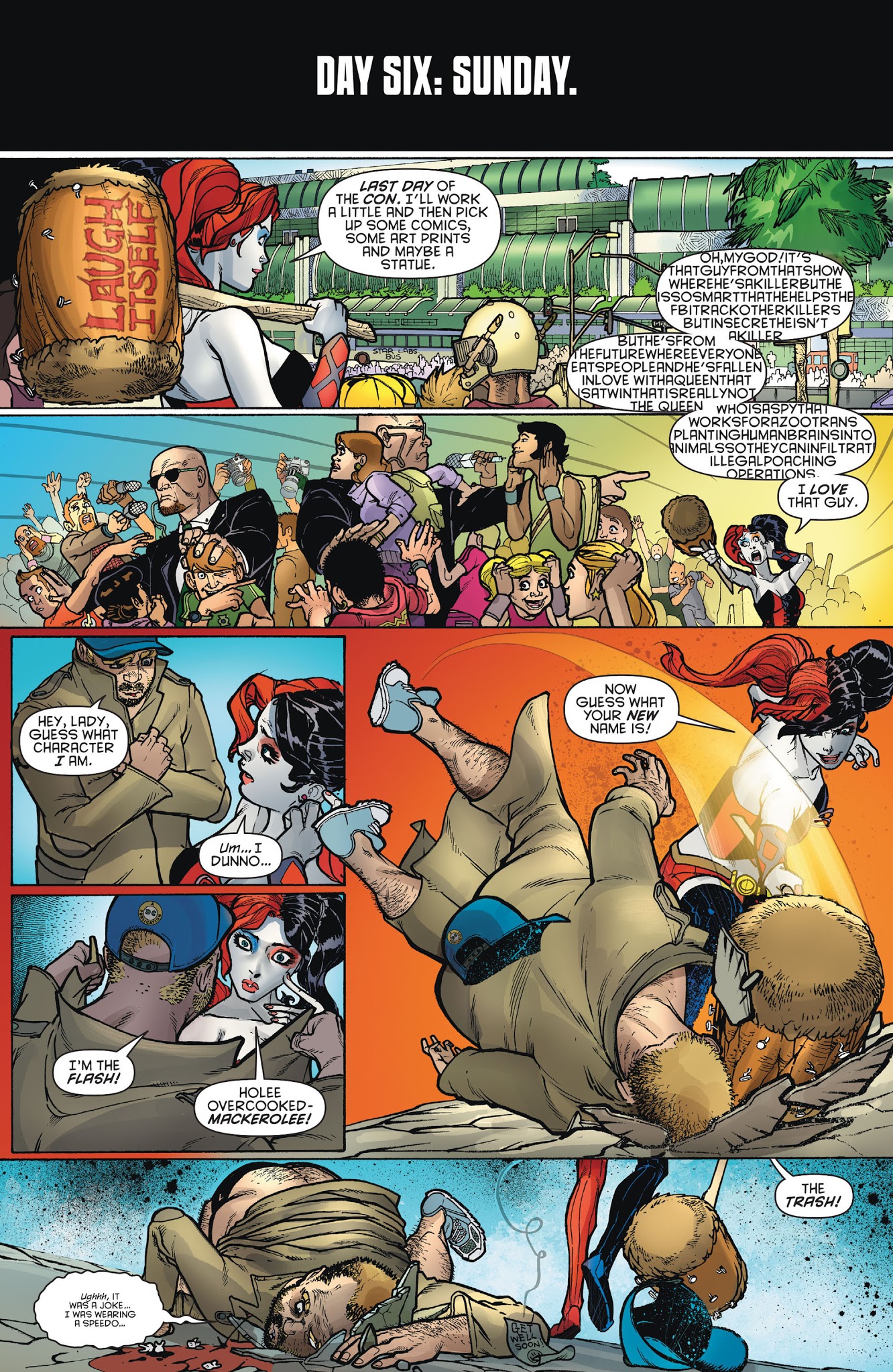 Read online Harley Quinn Invades Comic-Con International: San Diego comic -  Issue # Full - 35