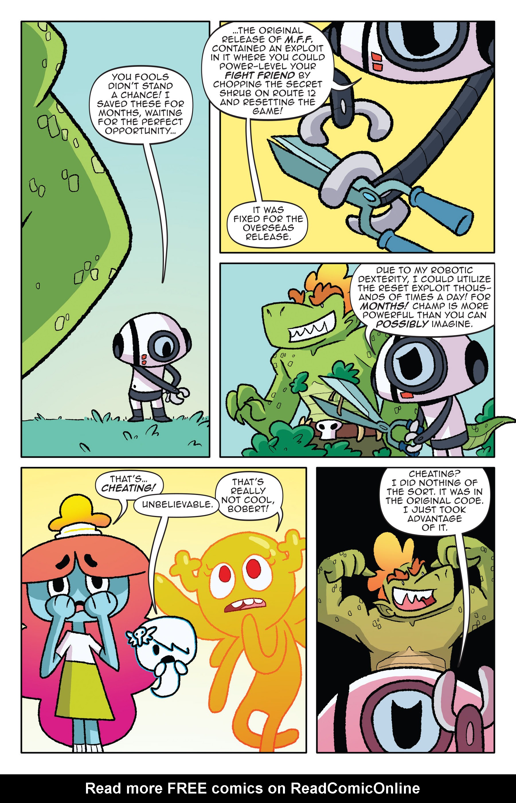 Read online The Amazing World of Gumball: Cheat Code comic -  Issue # Full - 137