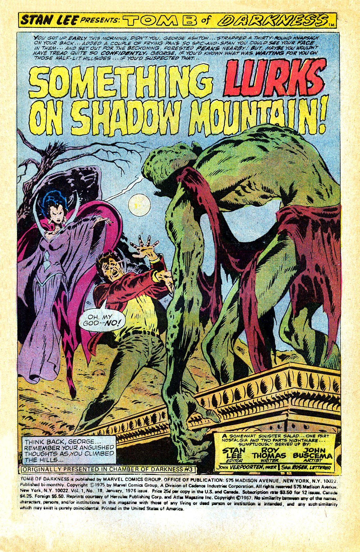 Read online Tomb of Darkness comic -  Issue #18 - 3