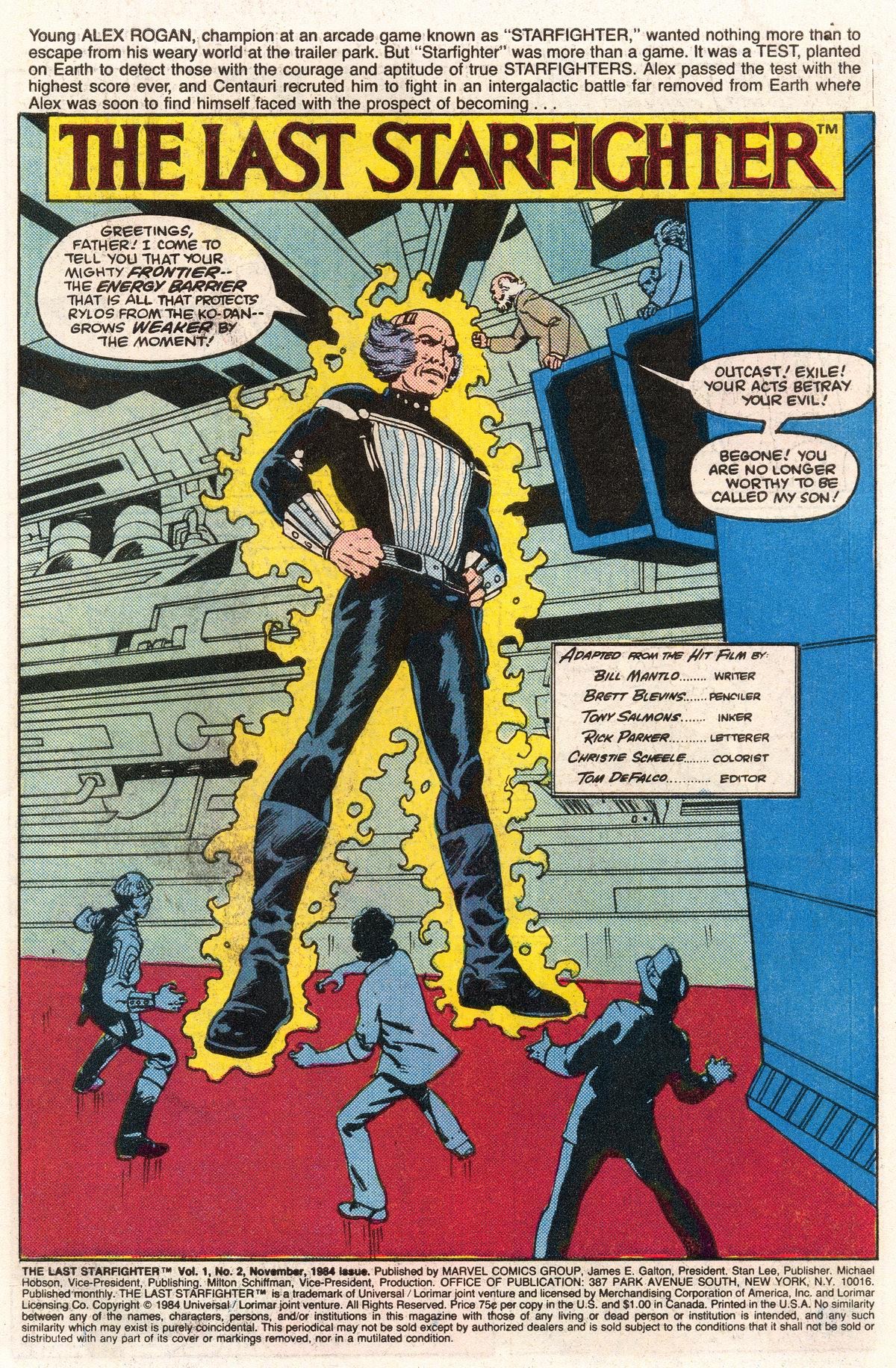 Read online The Last Starfighter comic -  Issue #2 - 3