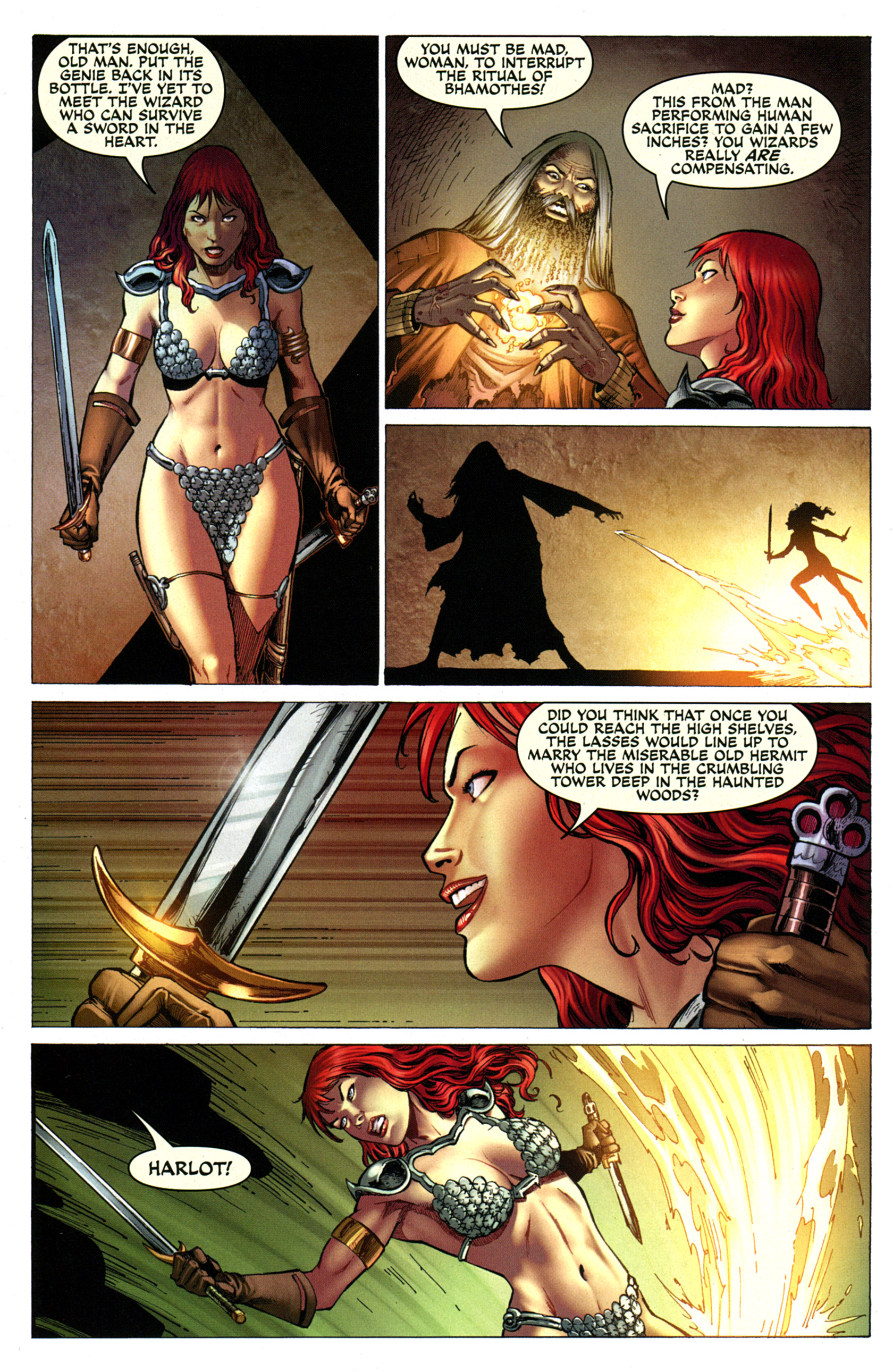Read online Red Sonja: Blue comic -  Issue # Full - 13