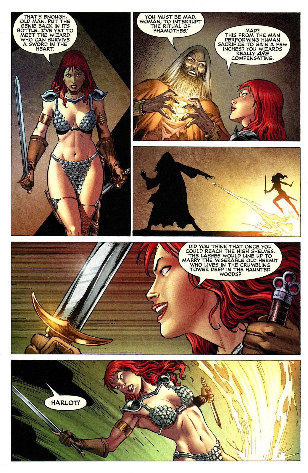 Red Sonja: Blue issue Full - Page 13