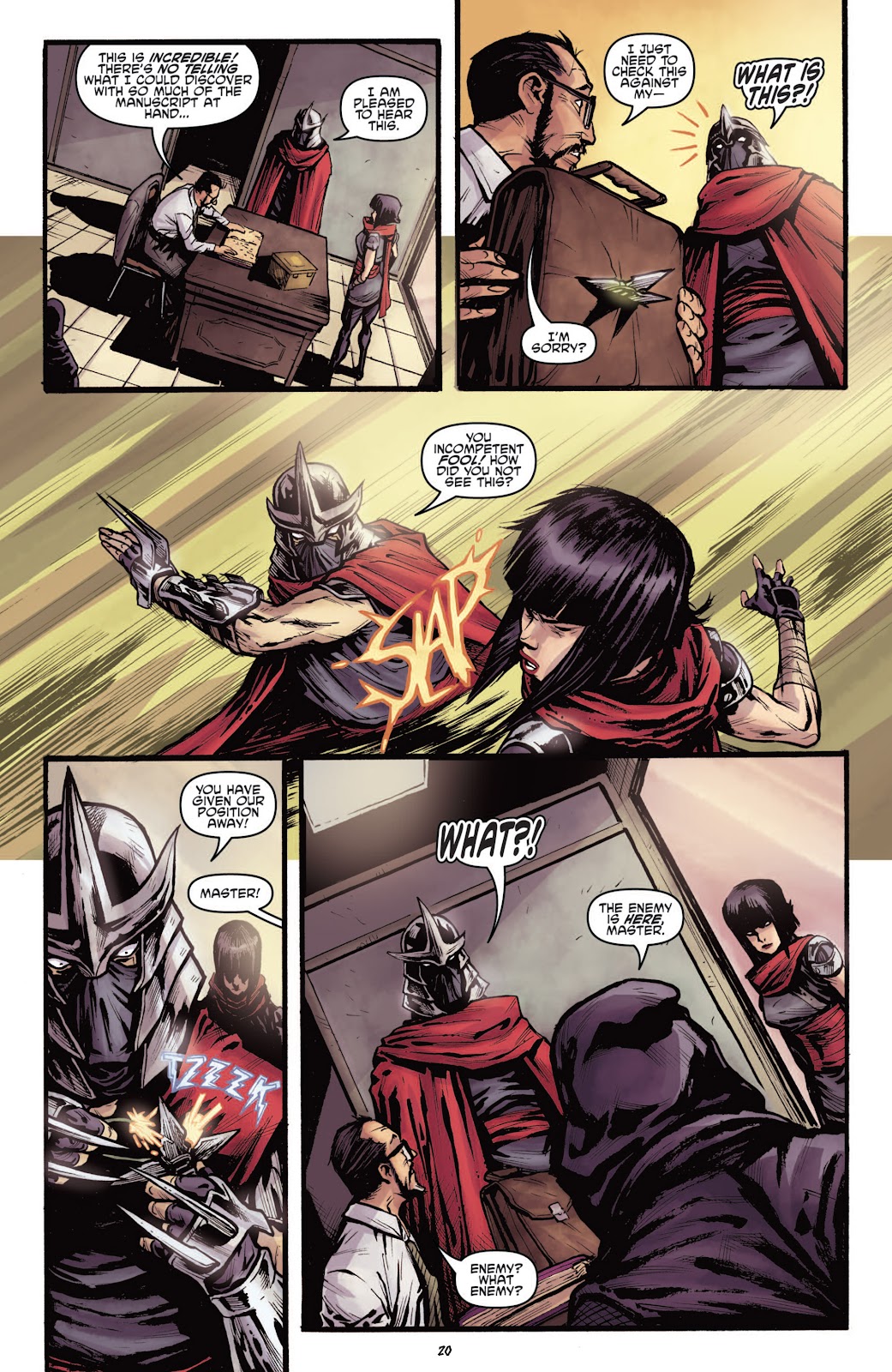 Teenage Mutant Ninja Turtles: The Secret History of the Foot Clan issue 2 - Page 22