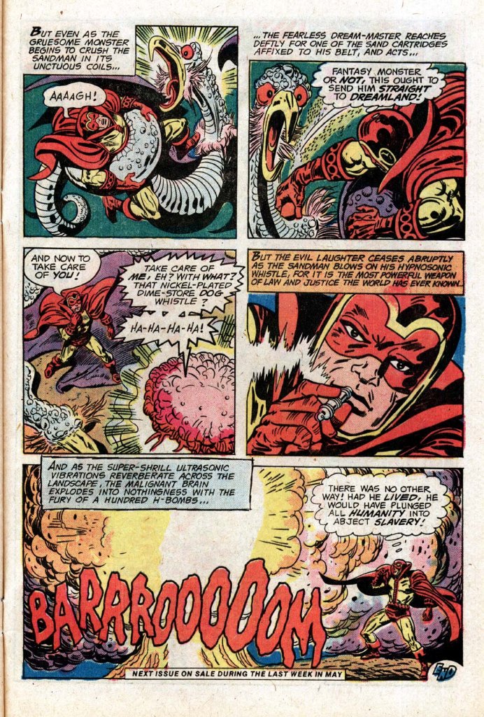 The Sandman (1974) issue 3 - Page 20