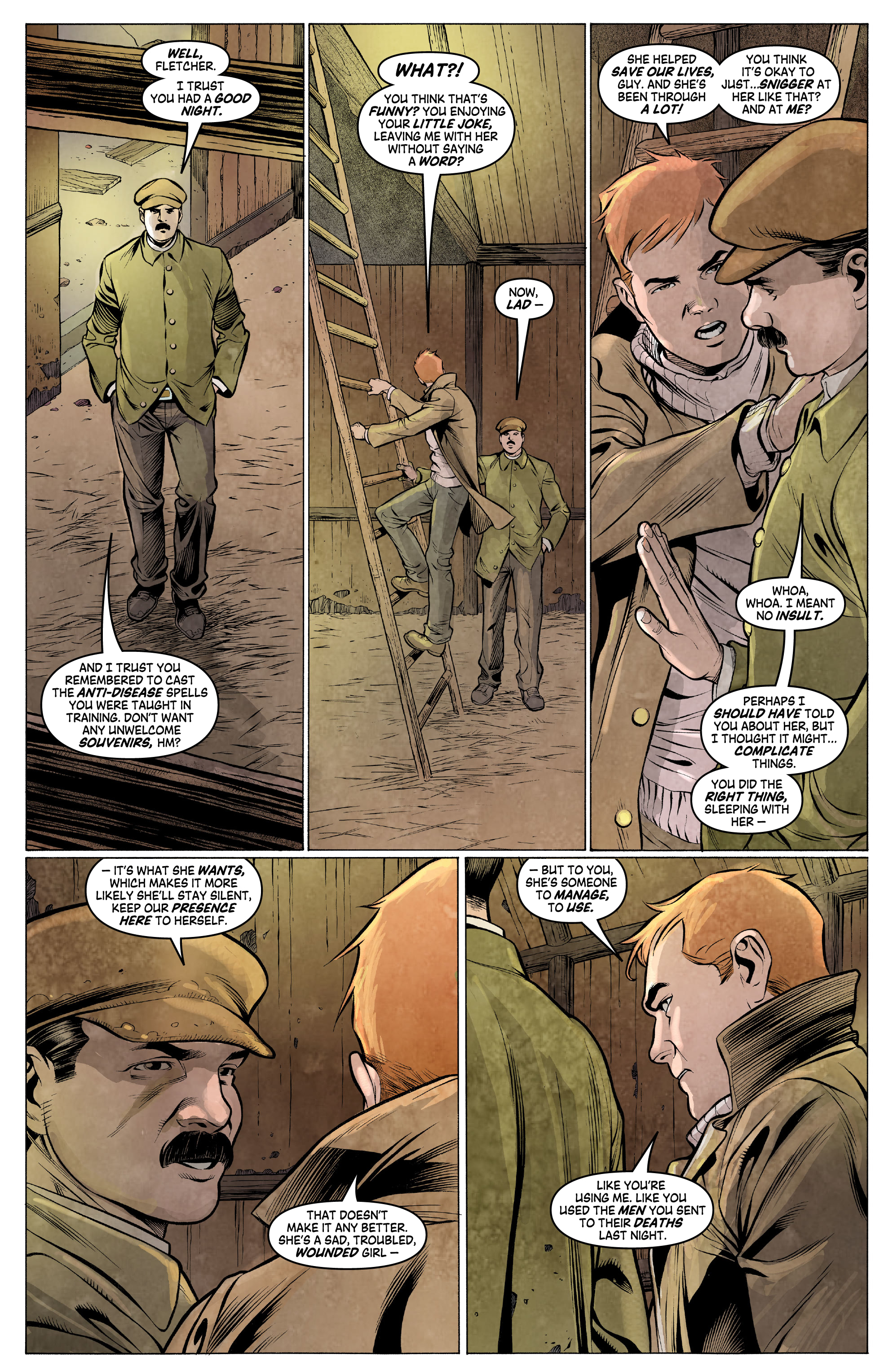Read online Arrowsmith: Behind Enemy Lines comic -  Issue #4 - 7