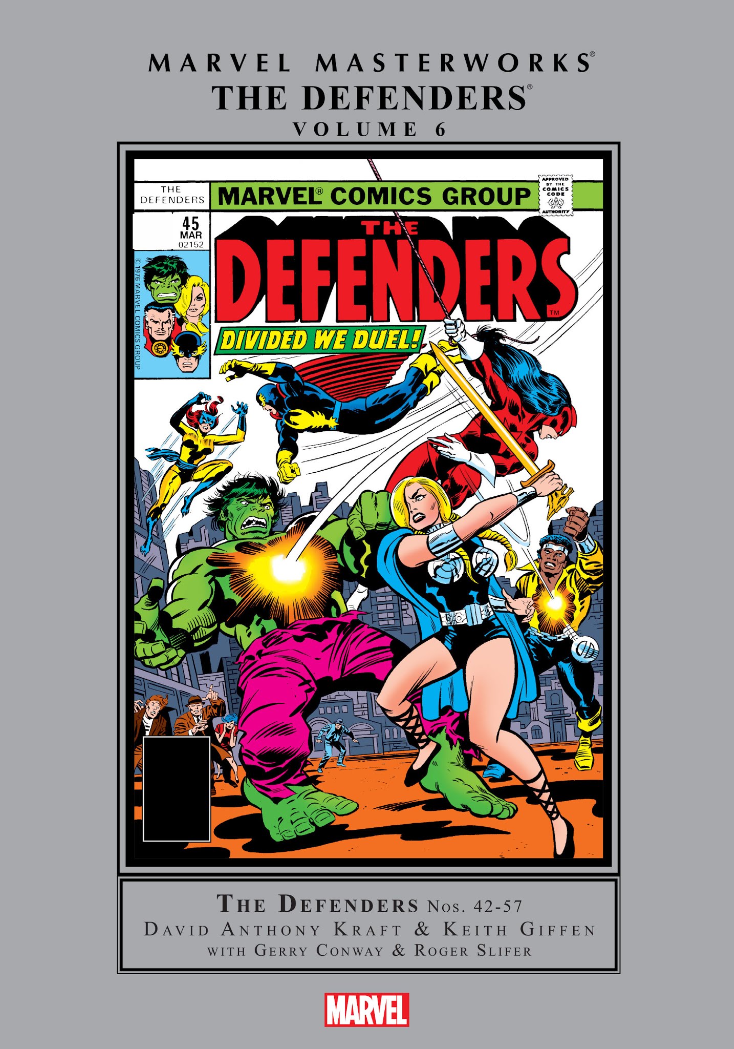Read online Marvel Masterworks: The Defenders comic -  Issue # TPB 6 (Part 1) - 1