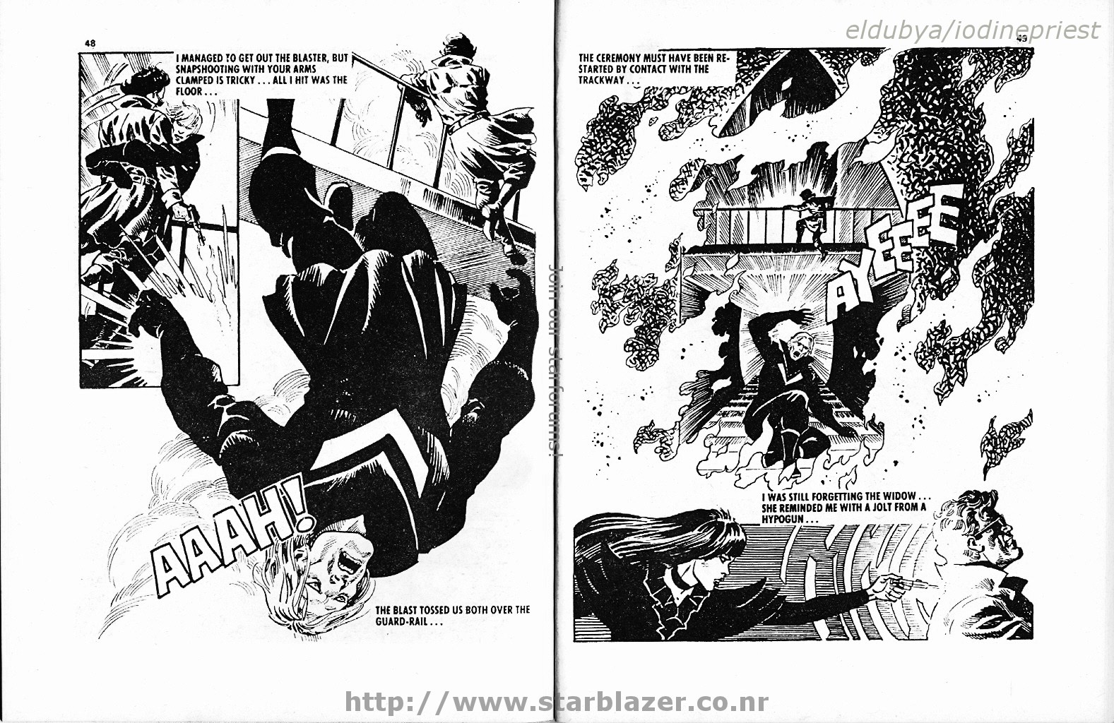 Read online Starblazer comic -  Issue #219 - 26