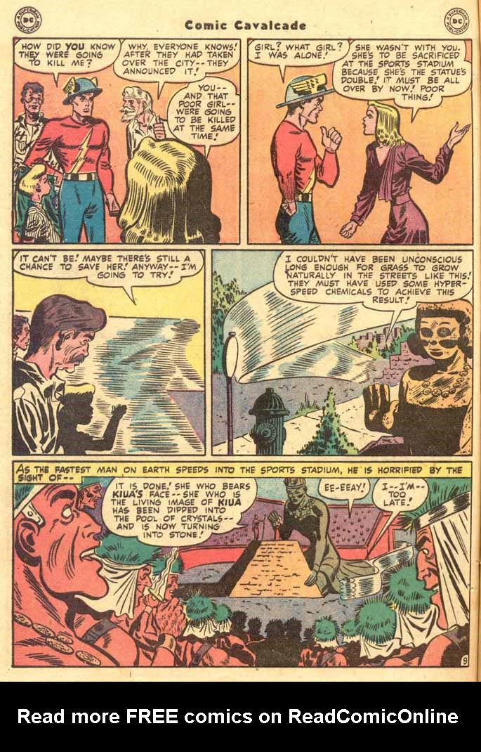 Read online Comic Cavalcade comic -  Issue #25 - 70