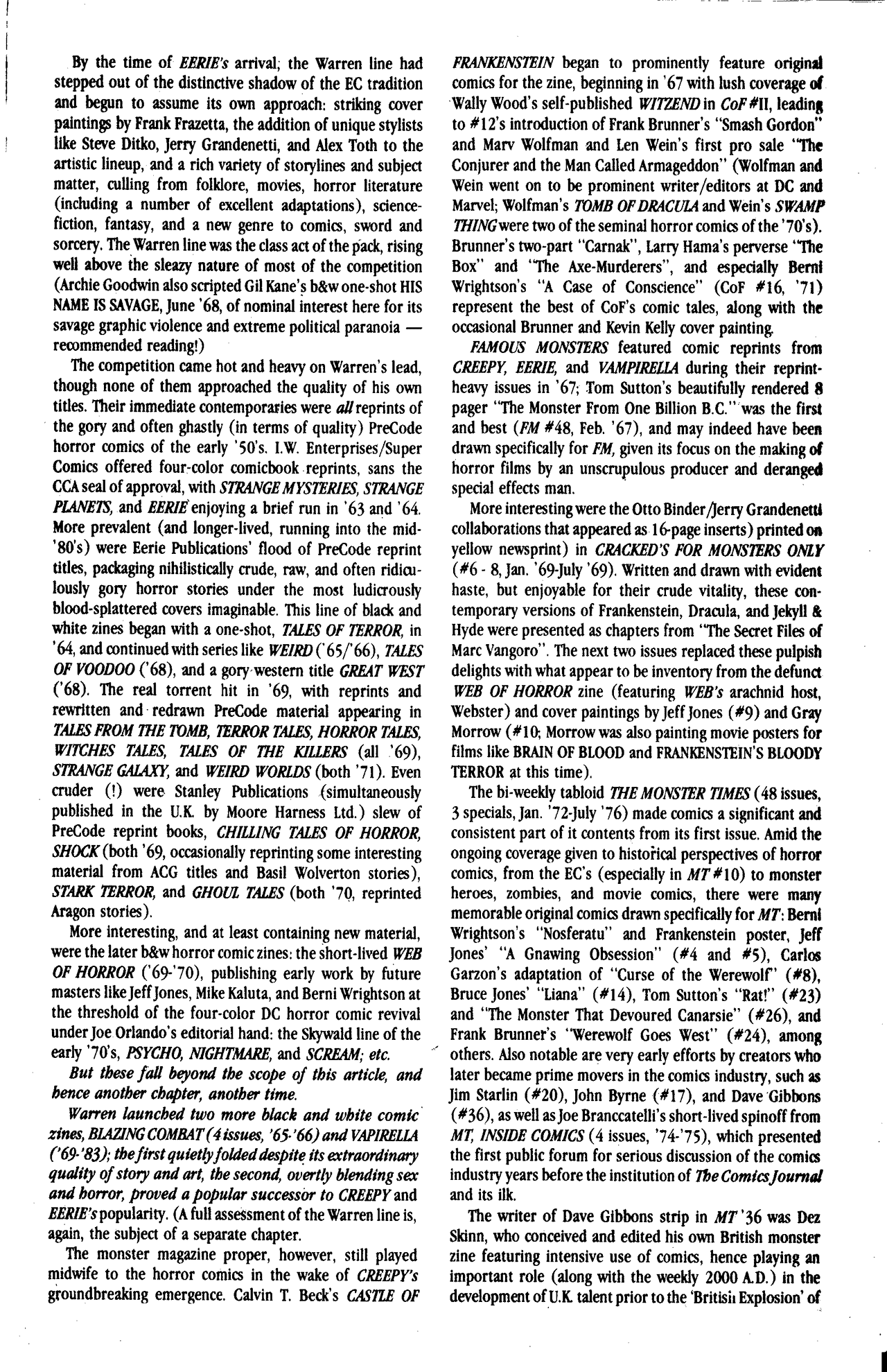 Read online Gore Shriek comic -  Issue #4 - 37