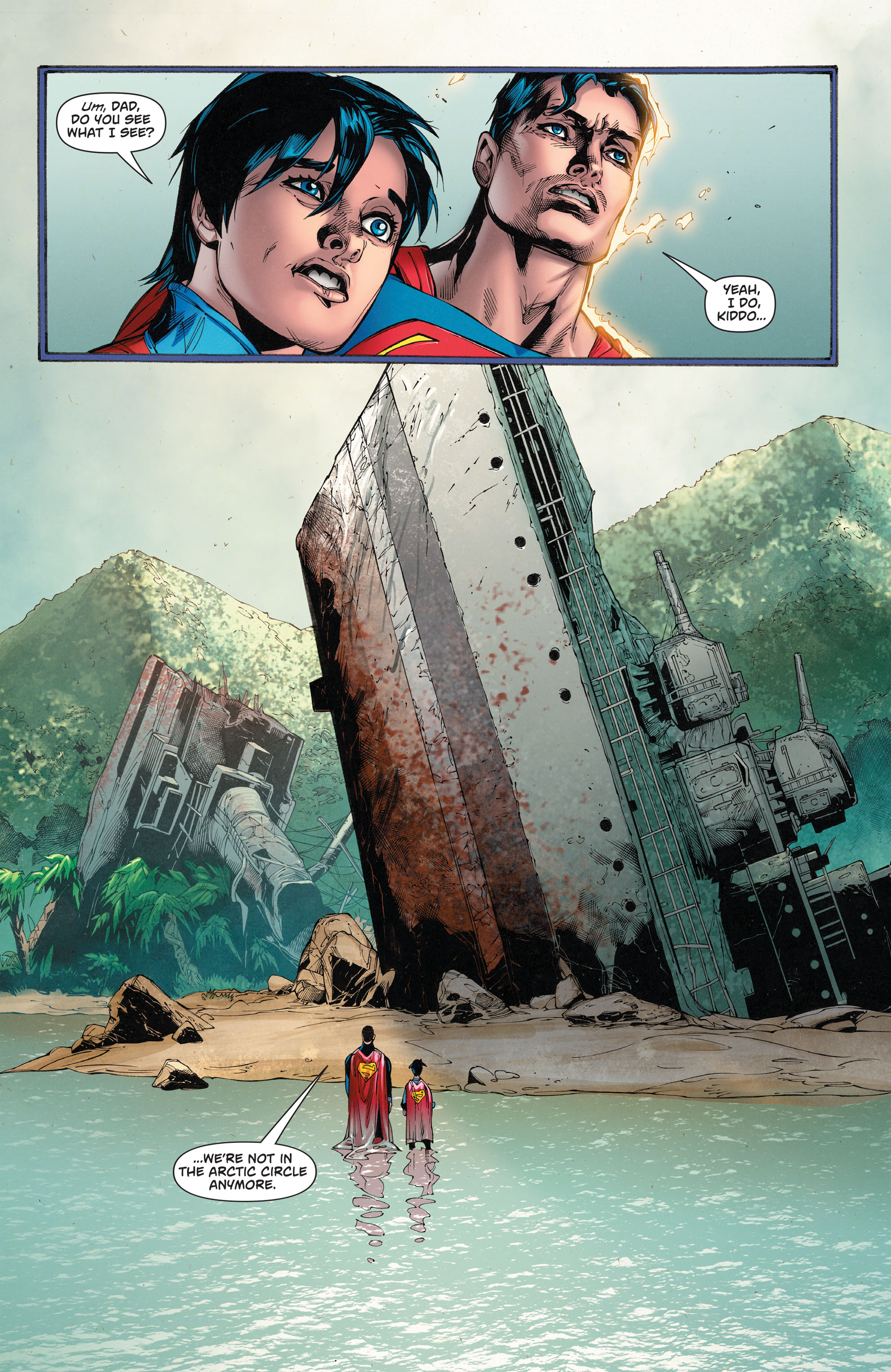 Read online Superman: Rebirth Deluxe Edition comic -  Issue # TPB 1 (Part 2) - 73