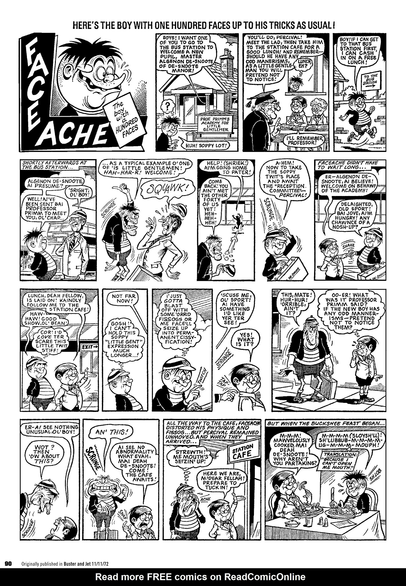 Read online Faceache: The First Hundred Scrunges comic -  Issue # TPB 1 - 92