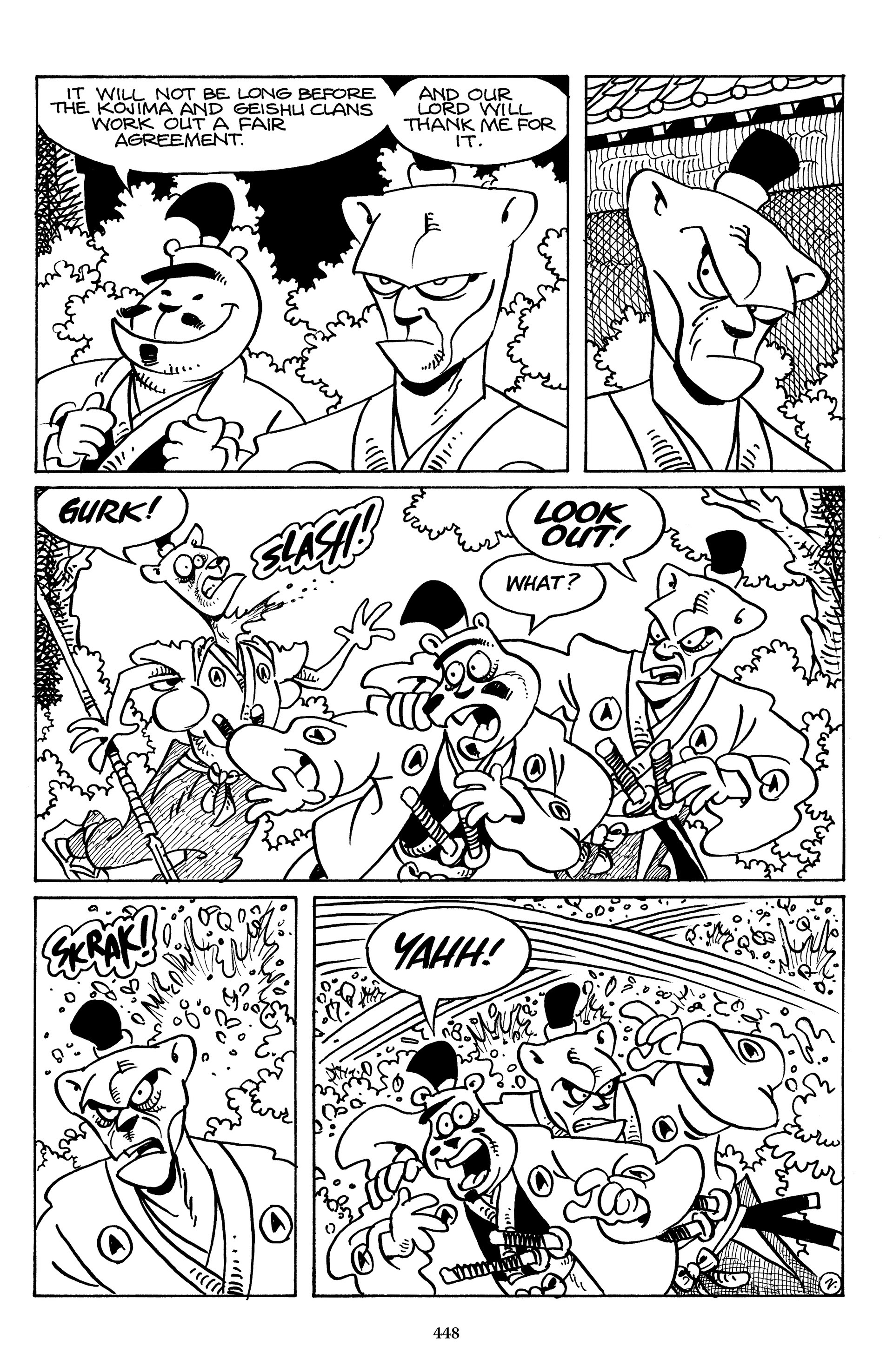 Read online The Usagi Yojimbo Saga (2021) comic -  Issue # TPB 5 (Part 5) - 45