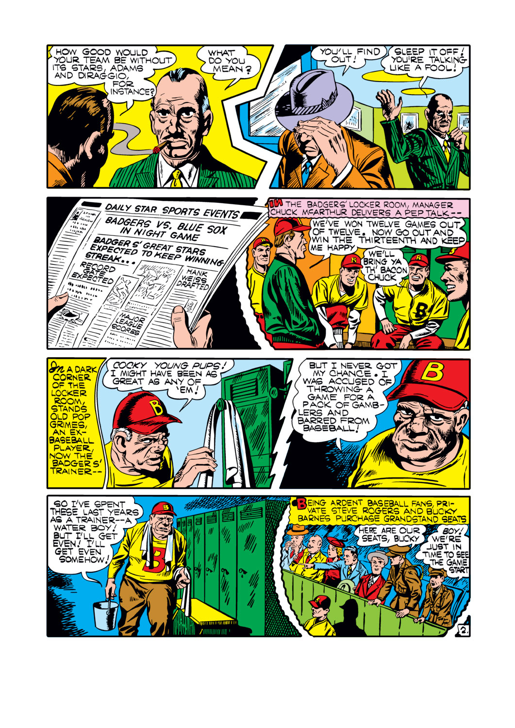 Read online Captain America Comics comic -  Issue #7 - 18