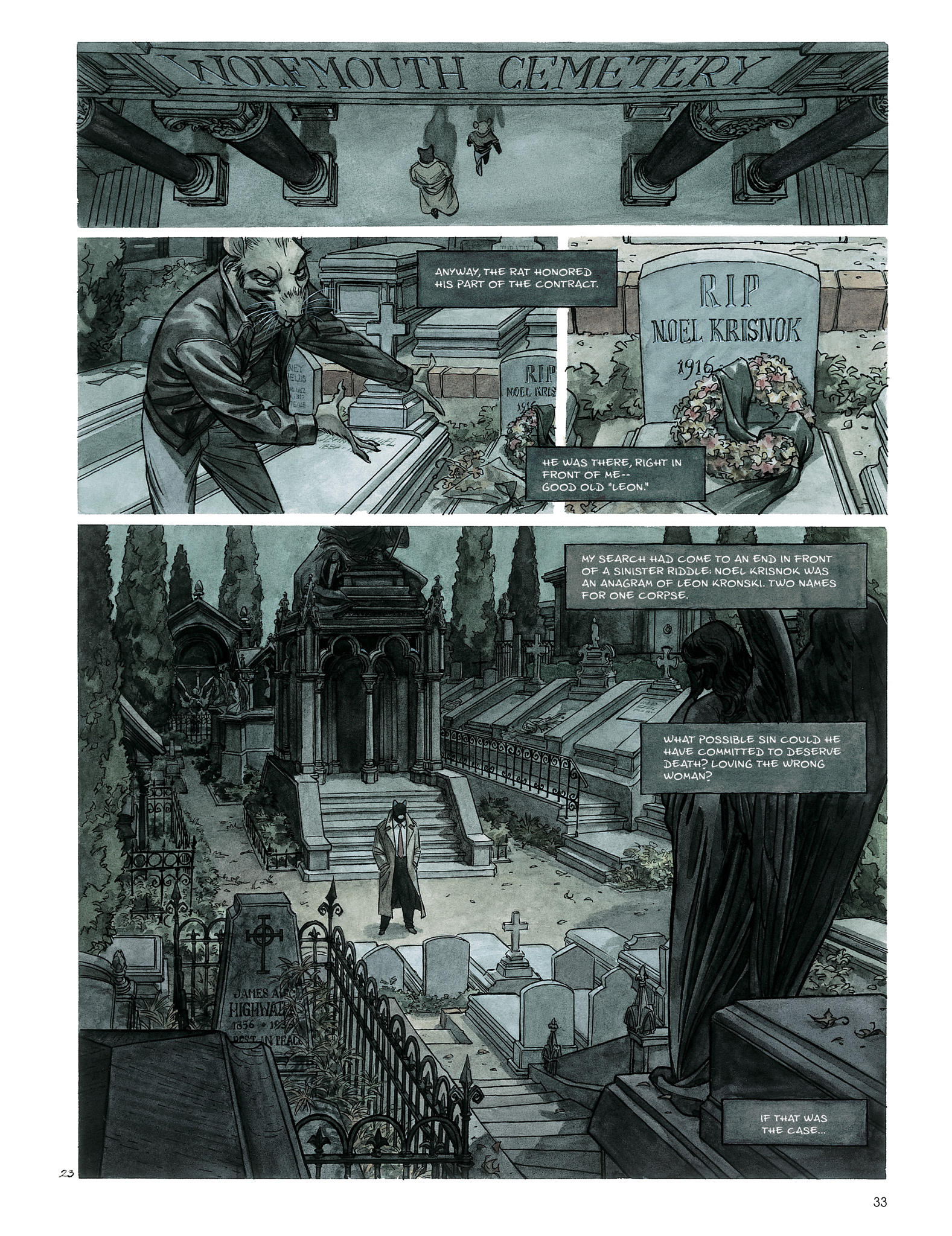 Read online Blacksad: The Collected Stories comic -  Issue # TPB (Part 1) - 35