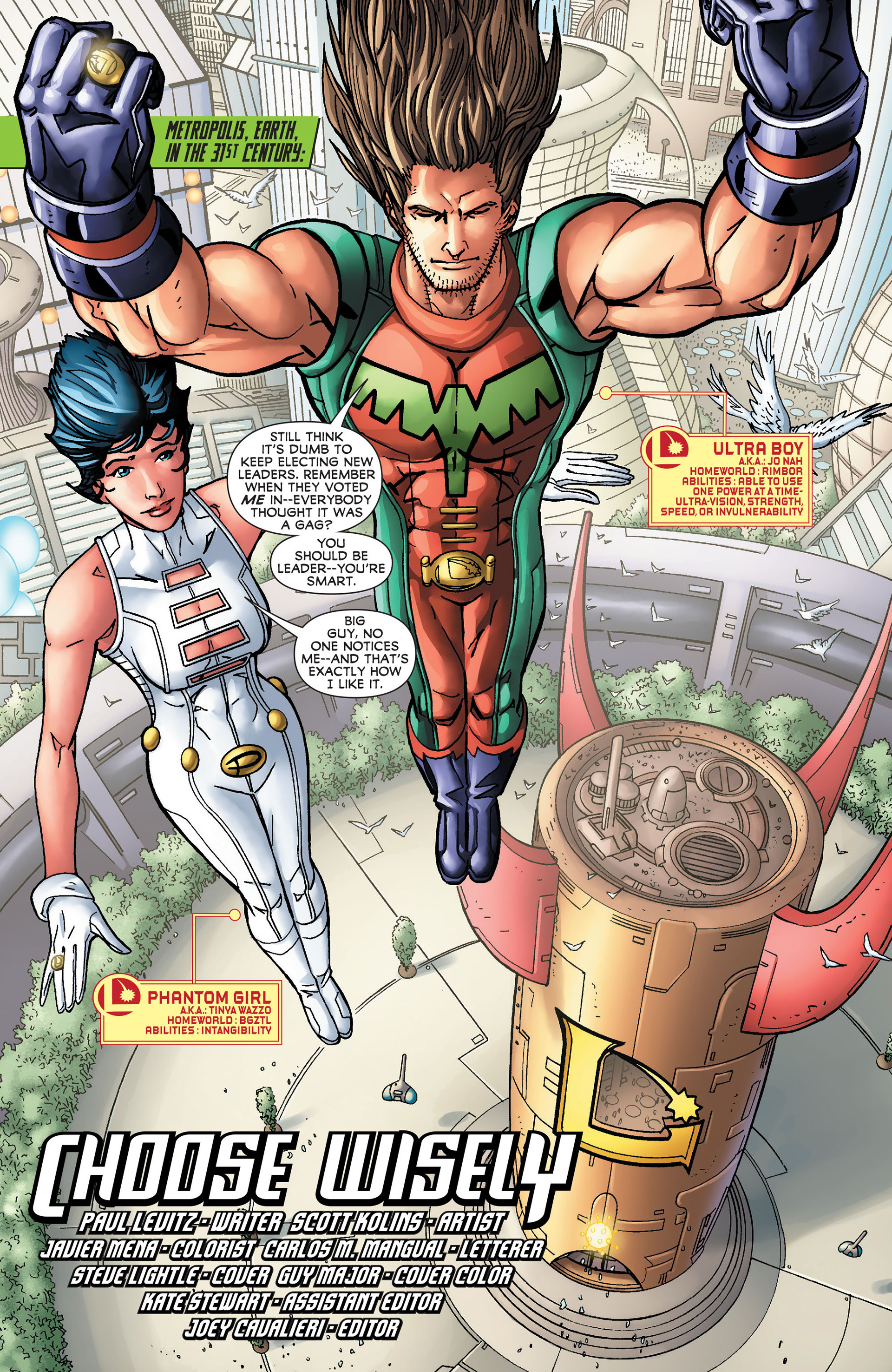 Read online Legion of Super-Heroes (2011) comic -  Issue #16 - 2