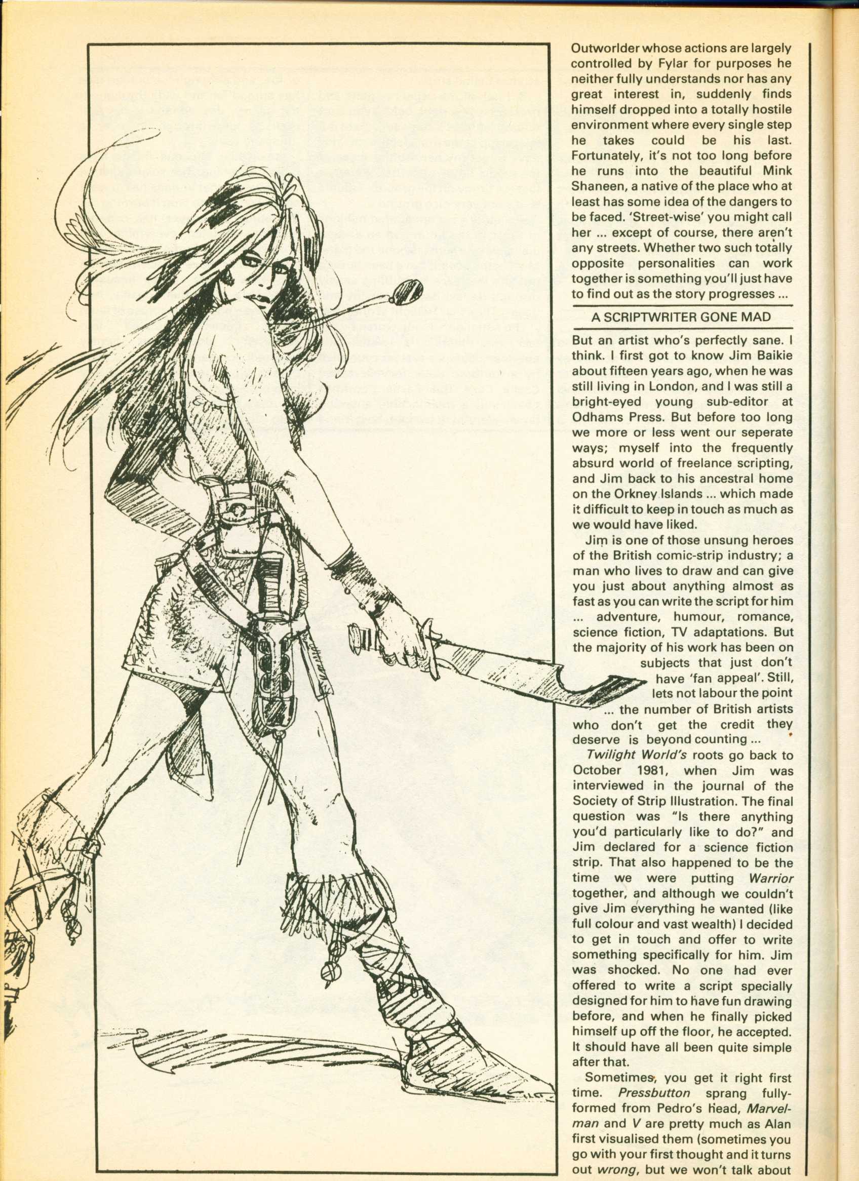 Read online Warrior comic -  Issue #13 - 12