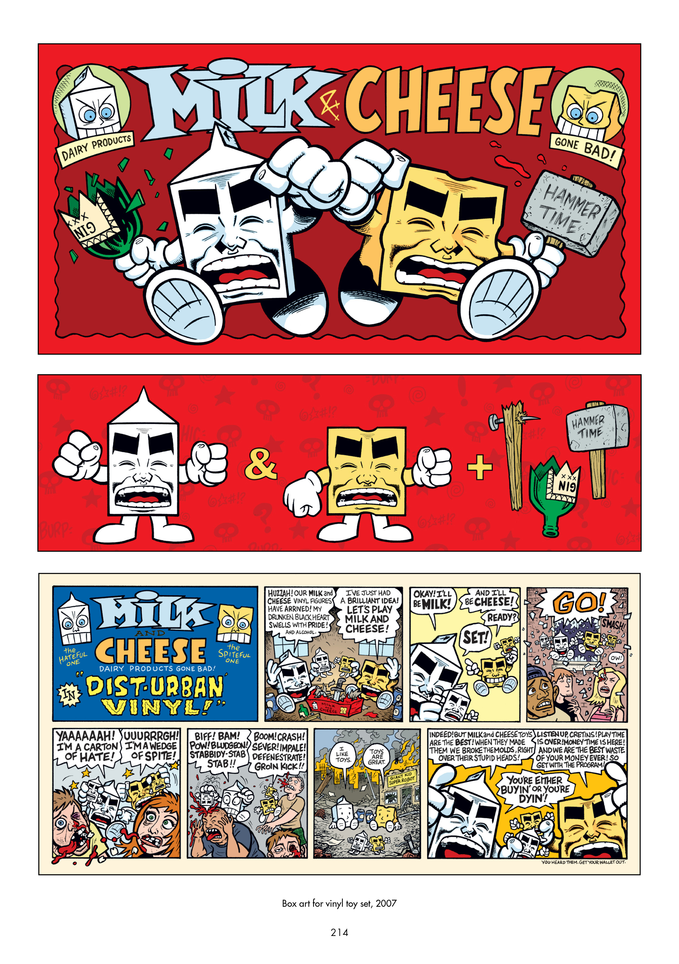 Read online Milk And Cheese: Dairy Products Gone Bad! comic -  Issue # Full - 214
