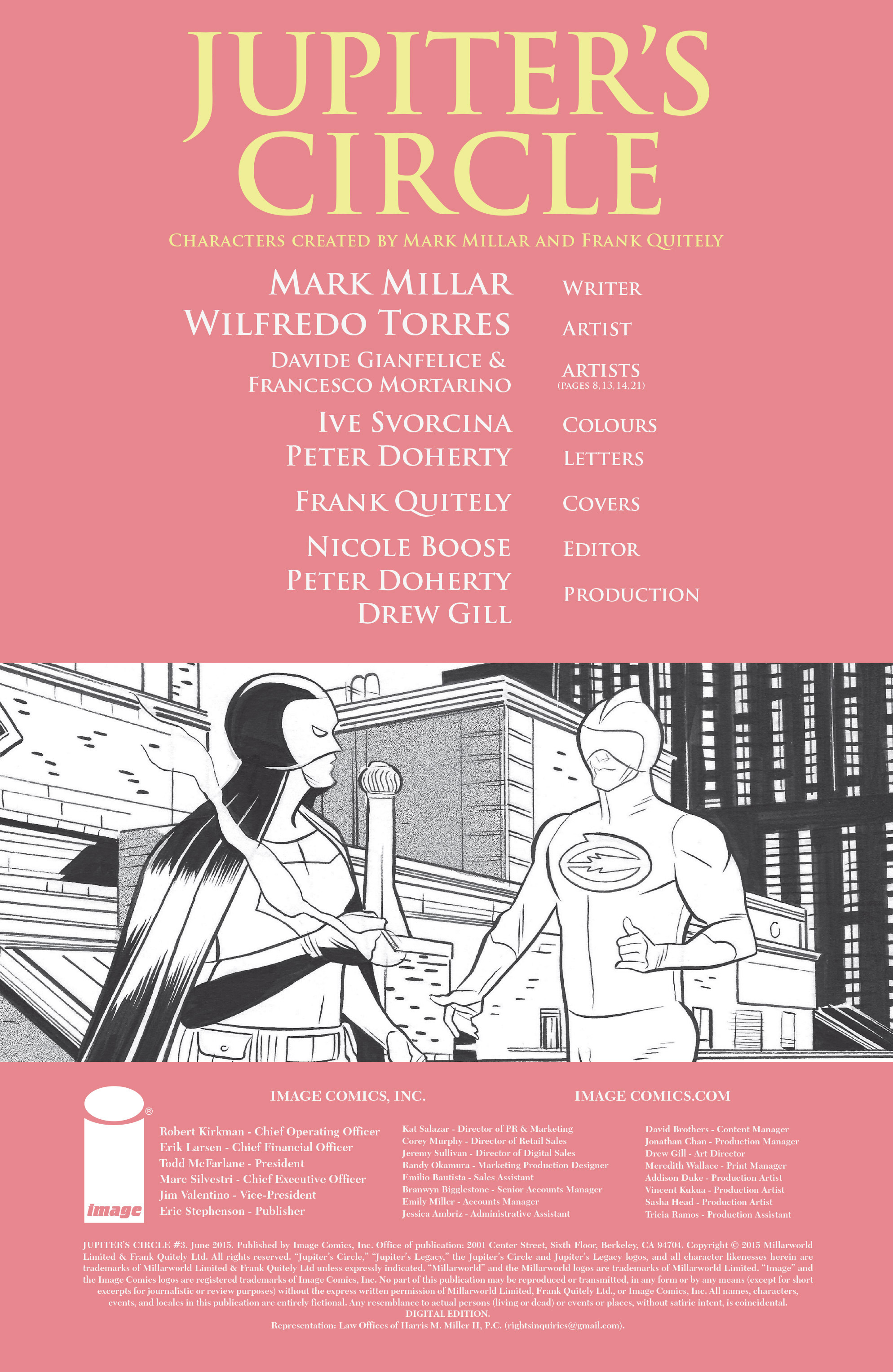 Read online Jupiter's Circle comic -  Issue #3 - 2