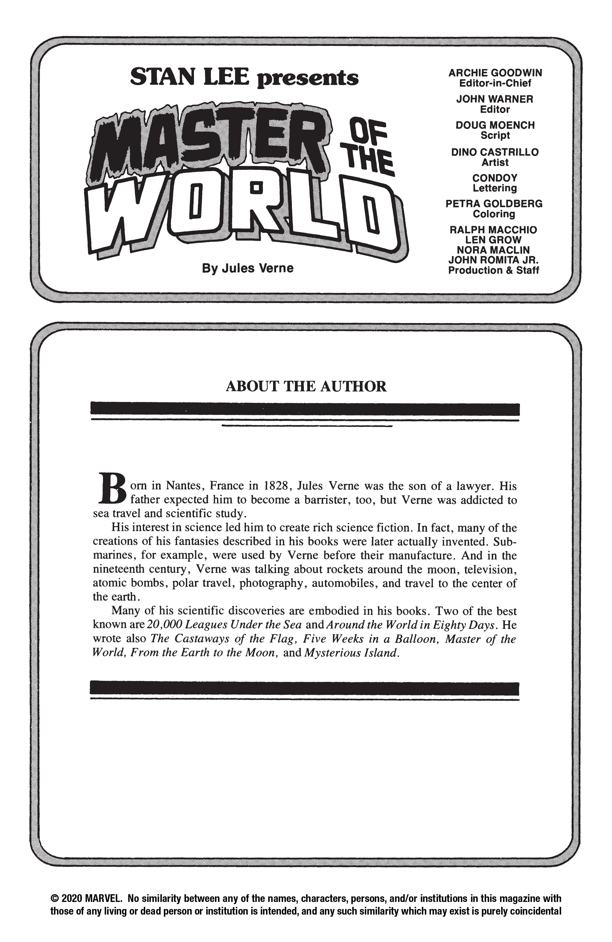 Read online Marvel Classics Comics Series Featuring comic -  Issue #21 - 2