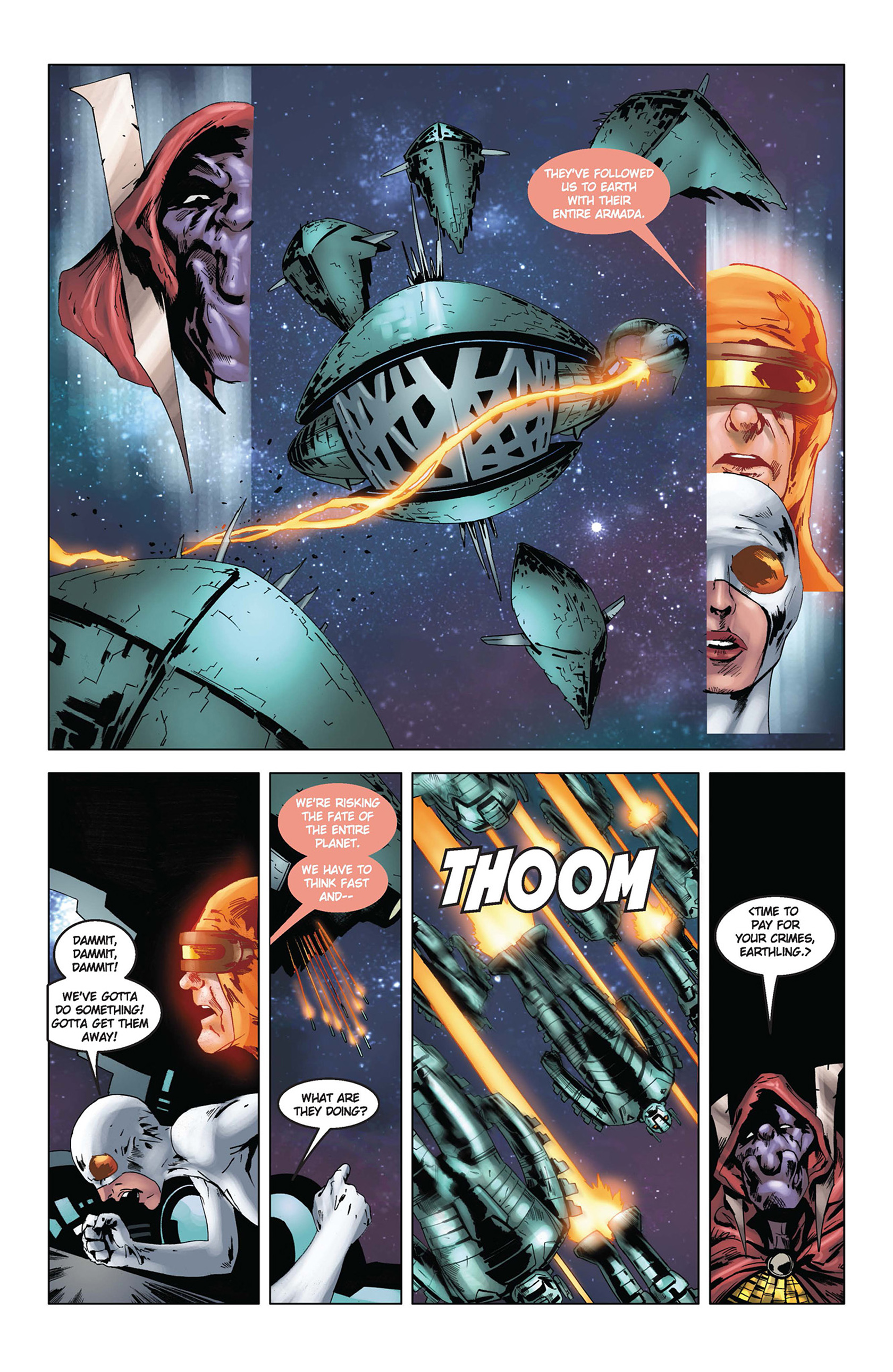 Read online Solar: Man of the Atom (2014) comic -  Issue #8 - 7