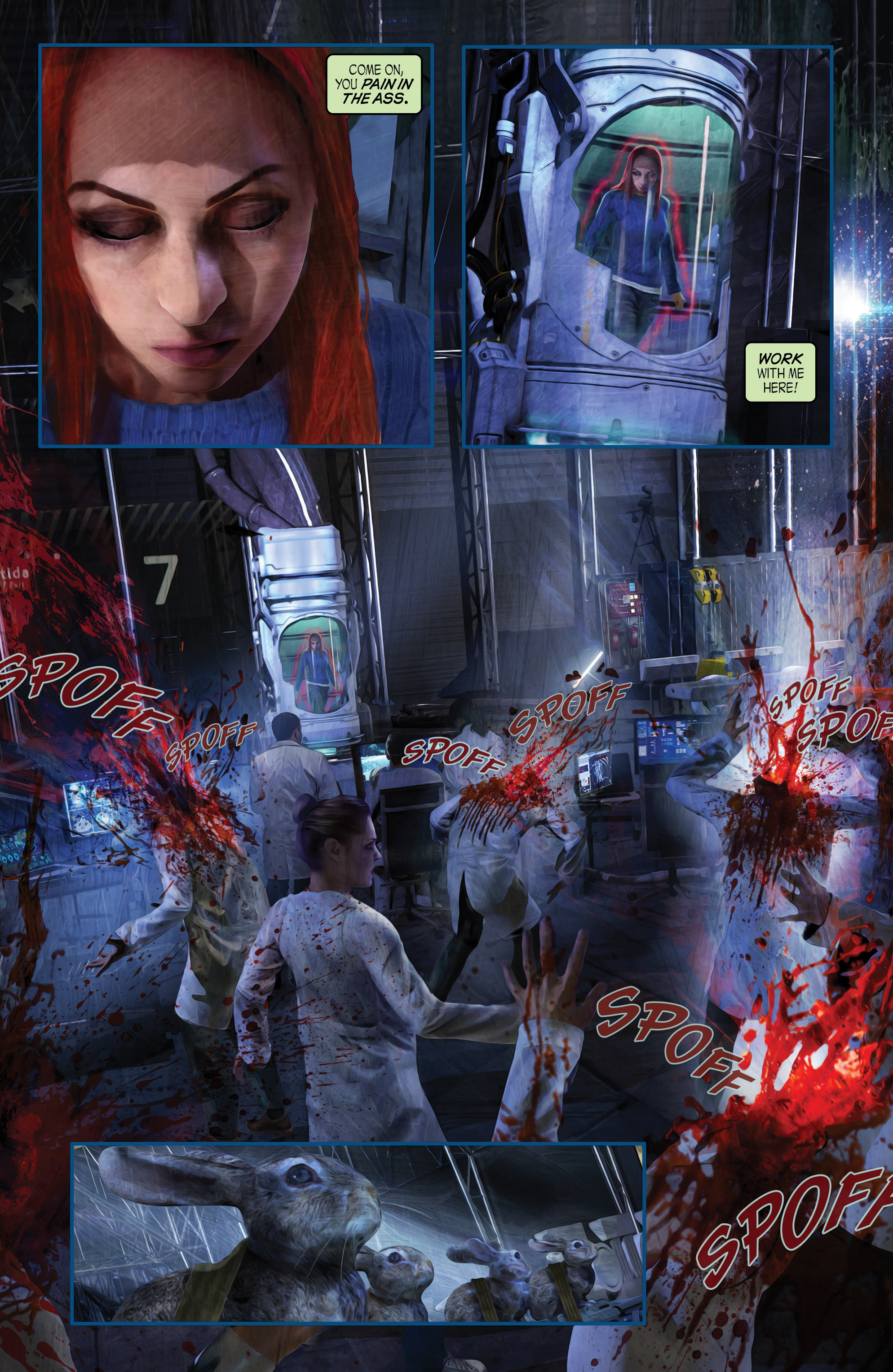 Read online John Carpenter's Tales of Science Fiction: Redhead comic -  Issue #4 - 13