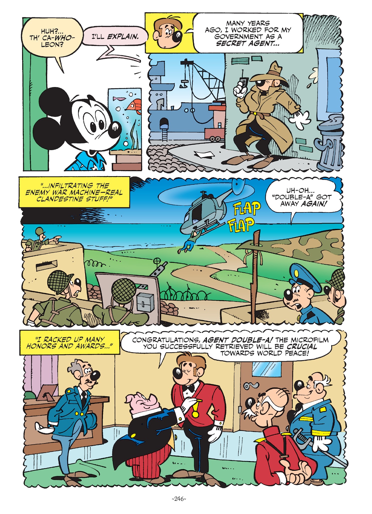 Read online Mickey and Donald: The Search For the Zodiac Stone comic -  Issue # TPB - 245