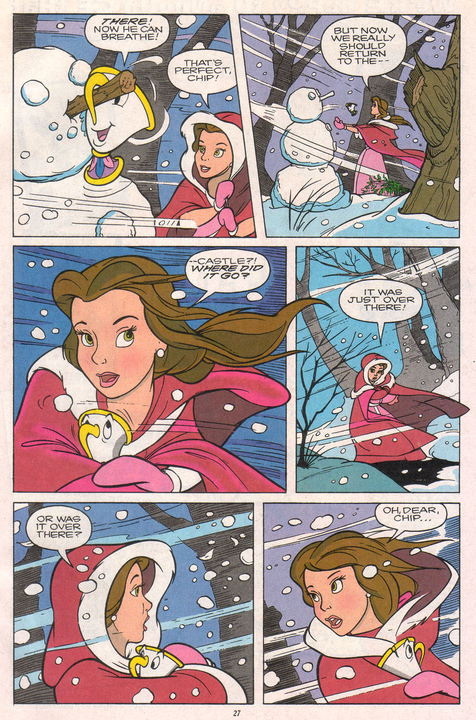 Read online Disney's Beauty and the Beast comic -  Issue #7 - 29