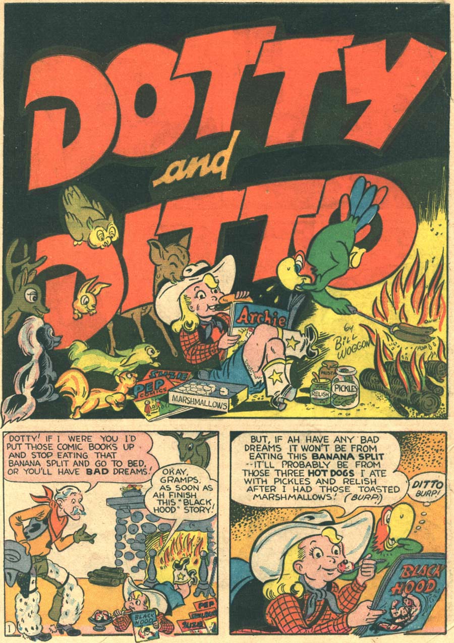 Read online Pep Comics comic -  Issue #58 - 43