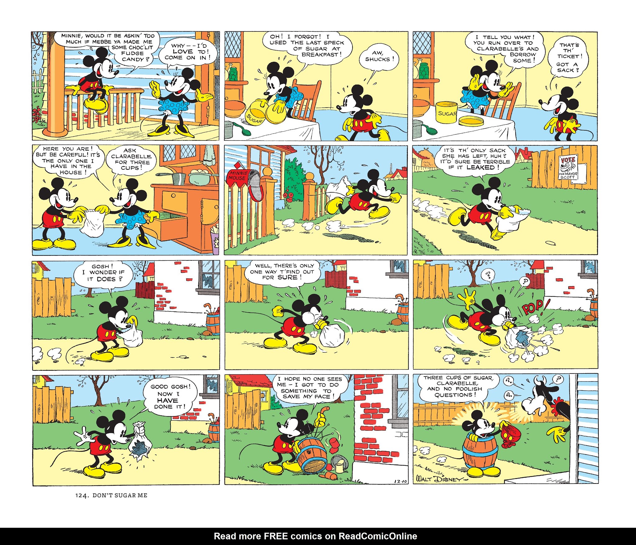 Read online Walt Disney's Mickey Mouse Color Sundays comic -  Issue # TPB 1 (Part 2) - 24