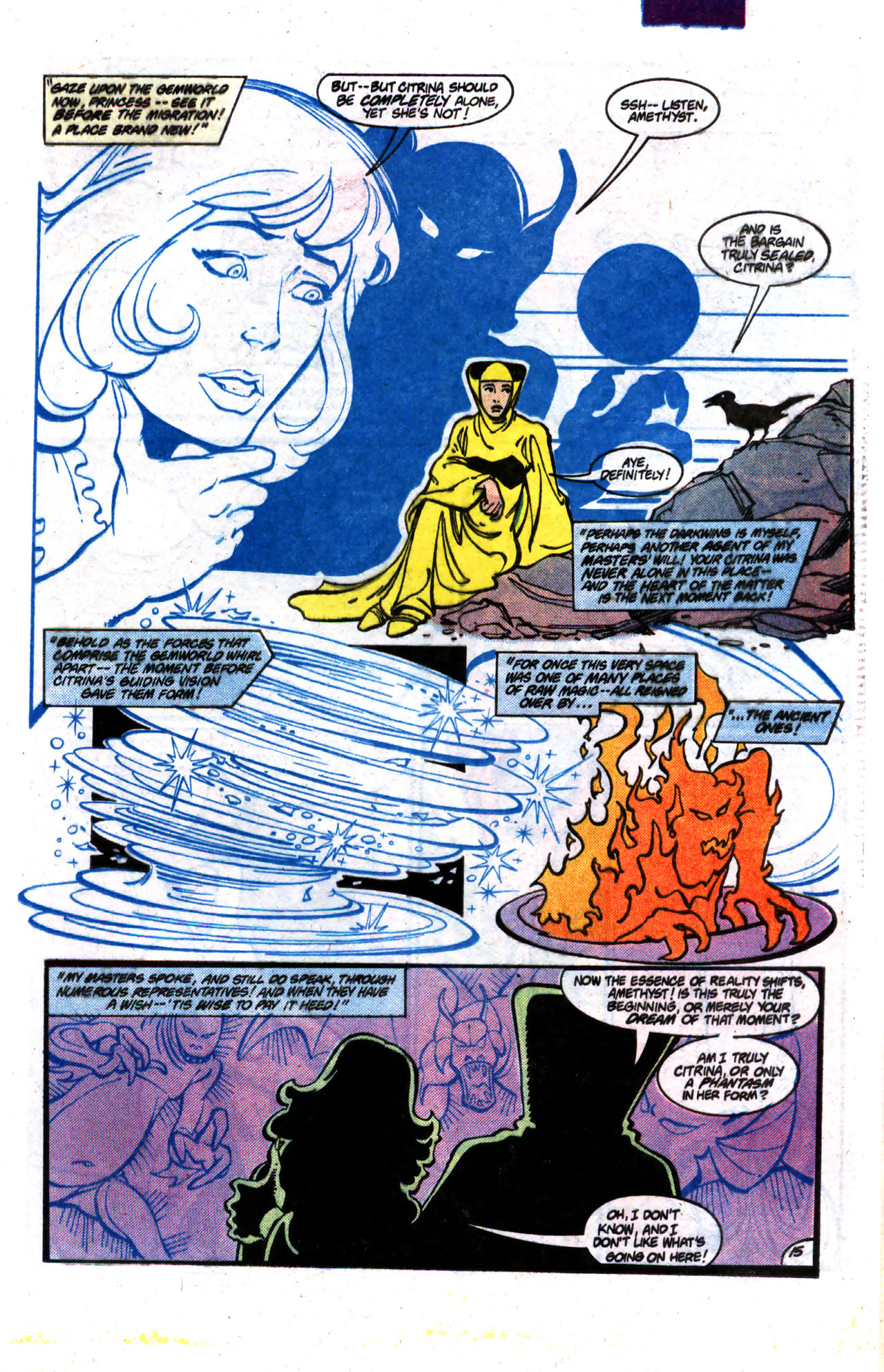 Read online Amethyst (1985) comic -  Issue #9 - 15