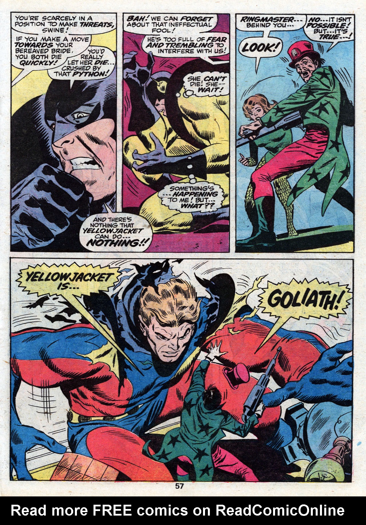 Read online Marvel Treasury Edition comic -  Issue #7 - 57